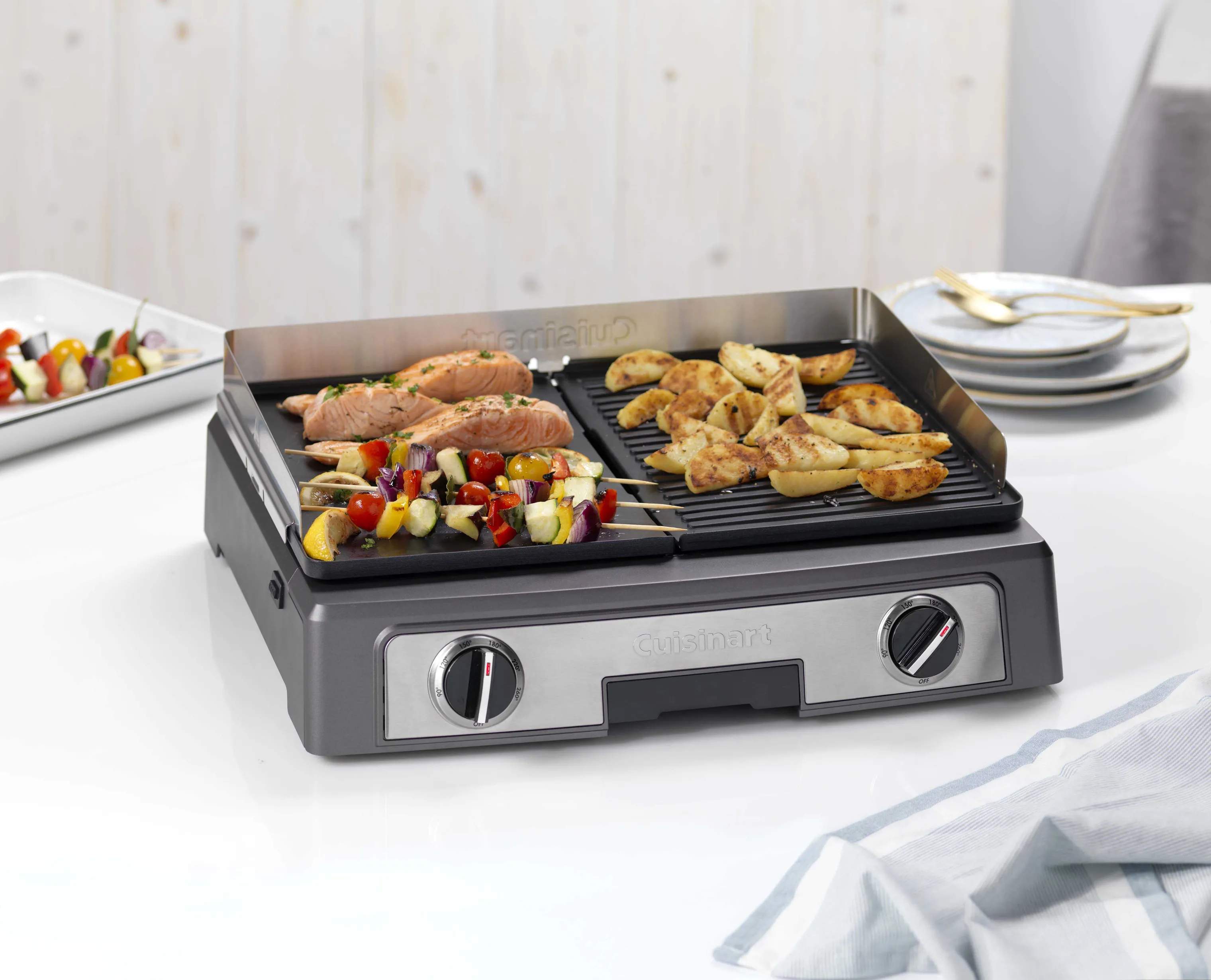 Cuisinart plancha grill Core Collection Plancha Elite Bordgrill PL50E i Grå, 2