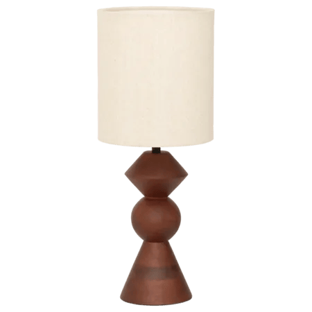Urban Nature Culture Bordlamper Tre Bordlampe i Walnut, 1