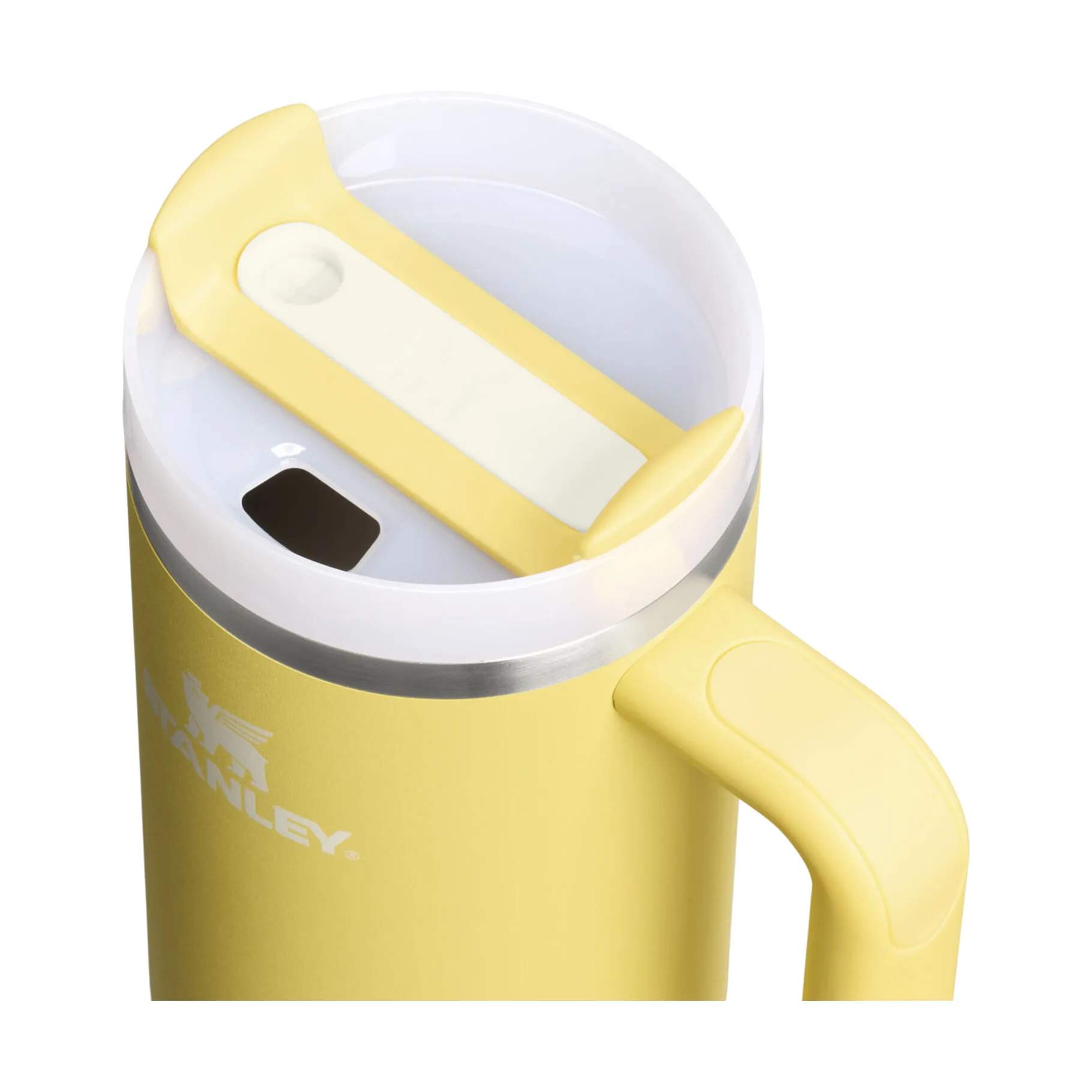Stanley To go kopper The Quencher H2.0 Flowstate Tumbler i Gul, 1.18 L, 3