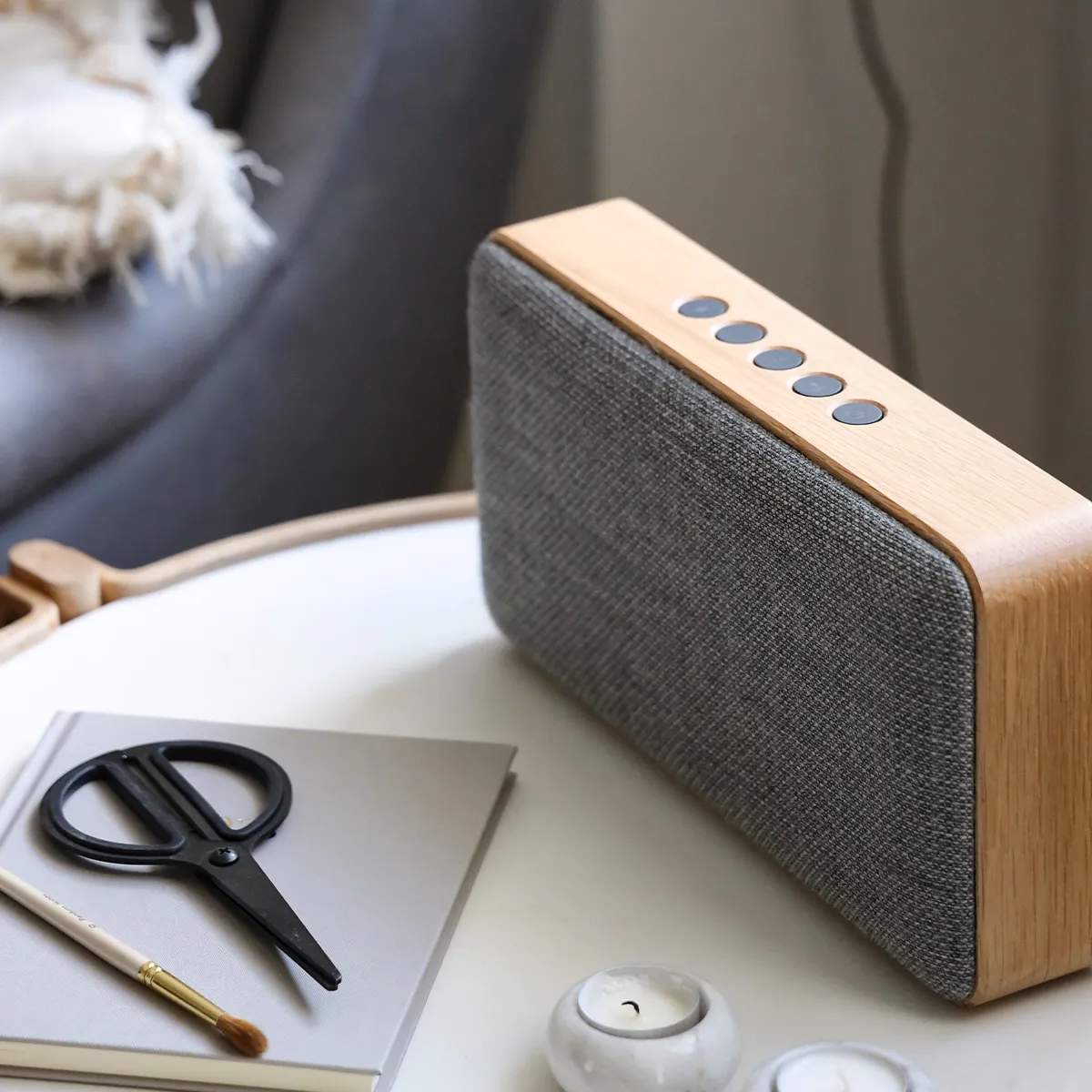 SACKit Højtalere Move Wood Højtaler i Natural Oak, 3
