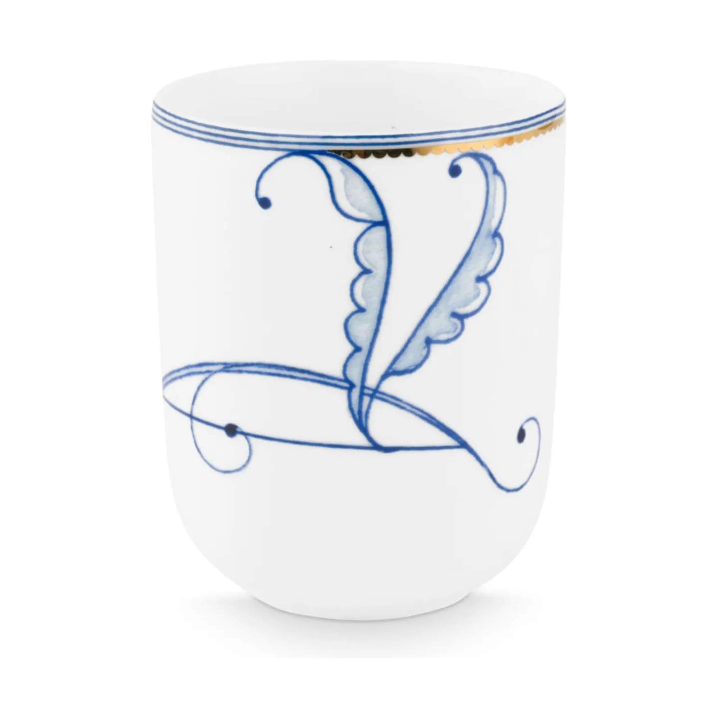 PIP Studio Krus og kopper uden hank Blue Bird Krus i 40 cl, 4