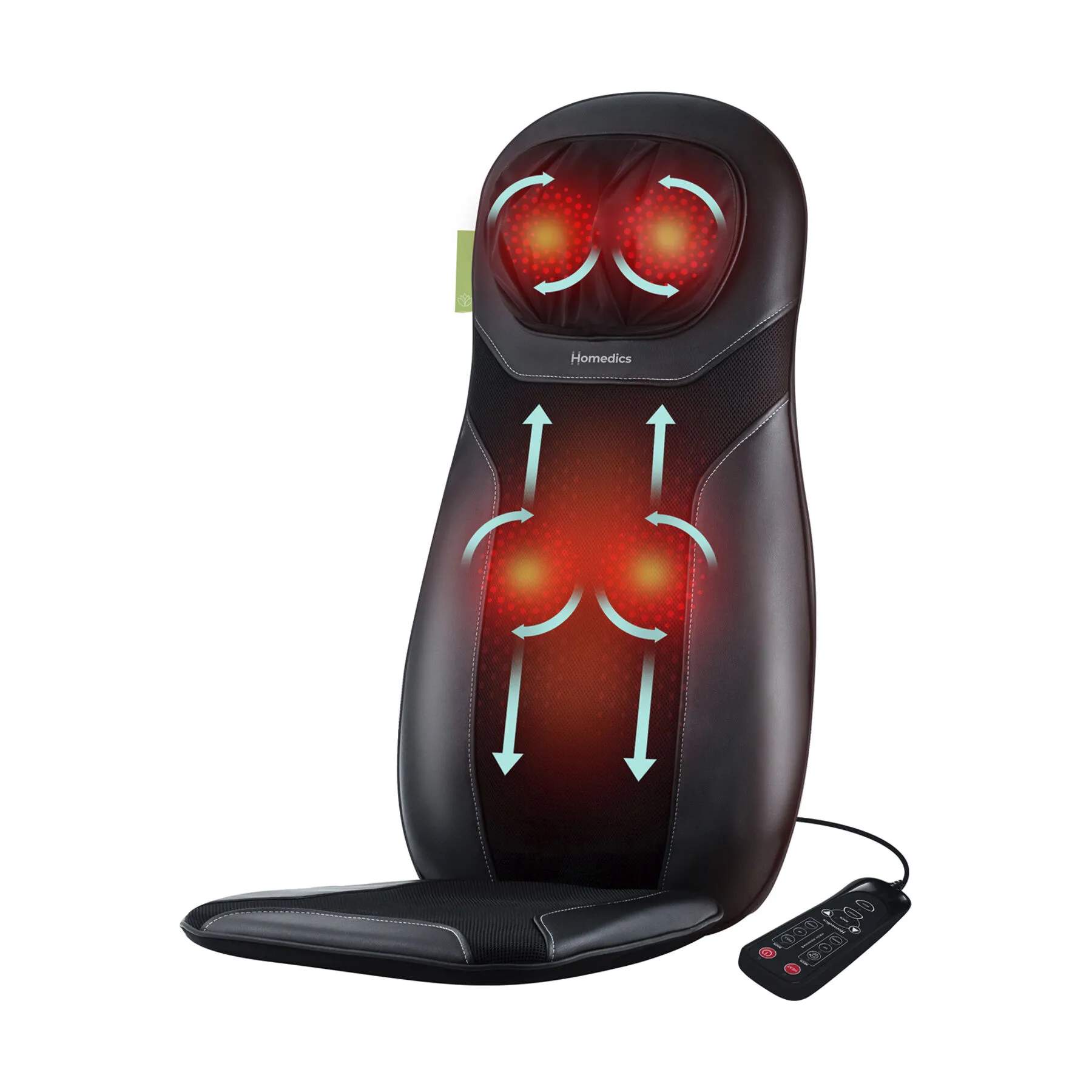 Shiatsu SBM-75H Premium Massagesæde, sort, large