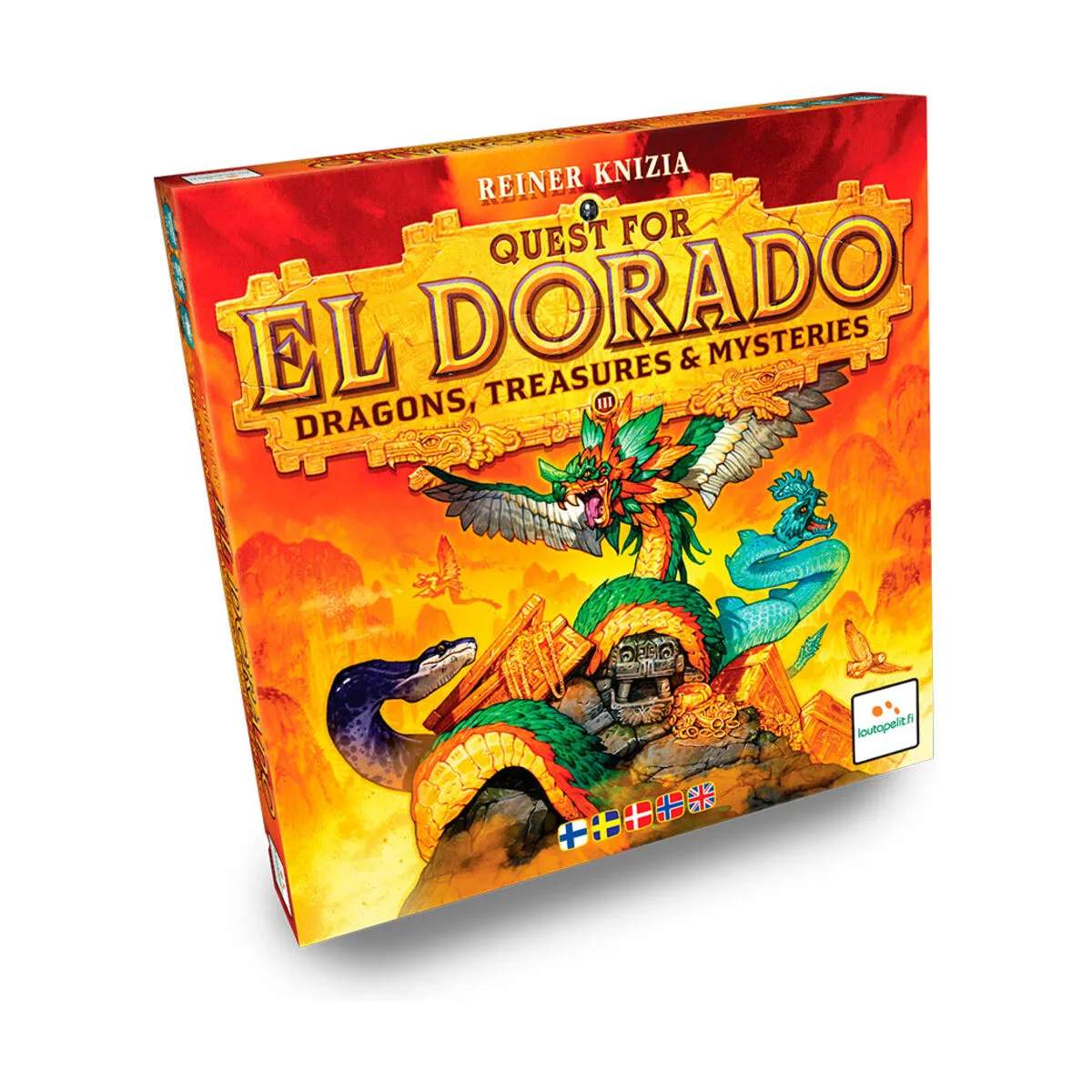 Spilbræt Spil Brætspil - Quest For El Dorado - Dragons, Treasures & Mysteries i Quest For El Dorado - Dragons, Treasures & Mysteries, 1