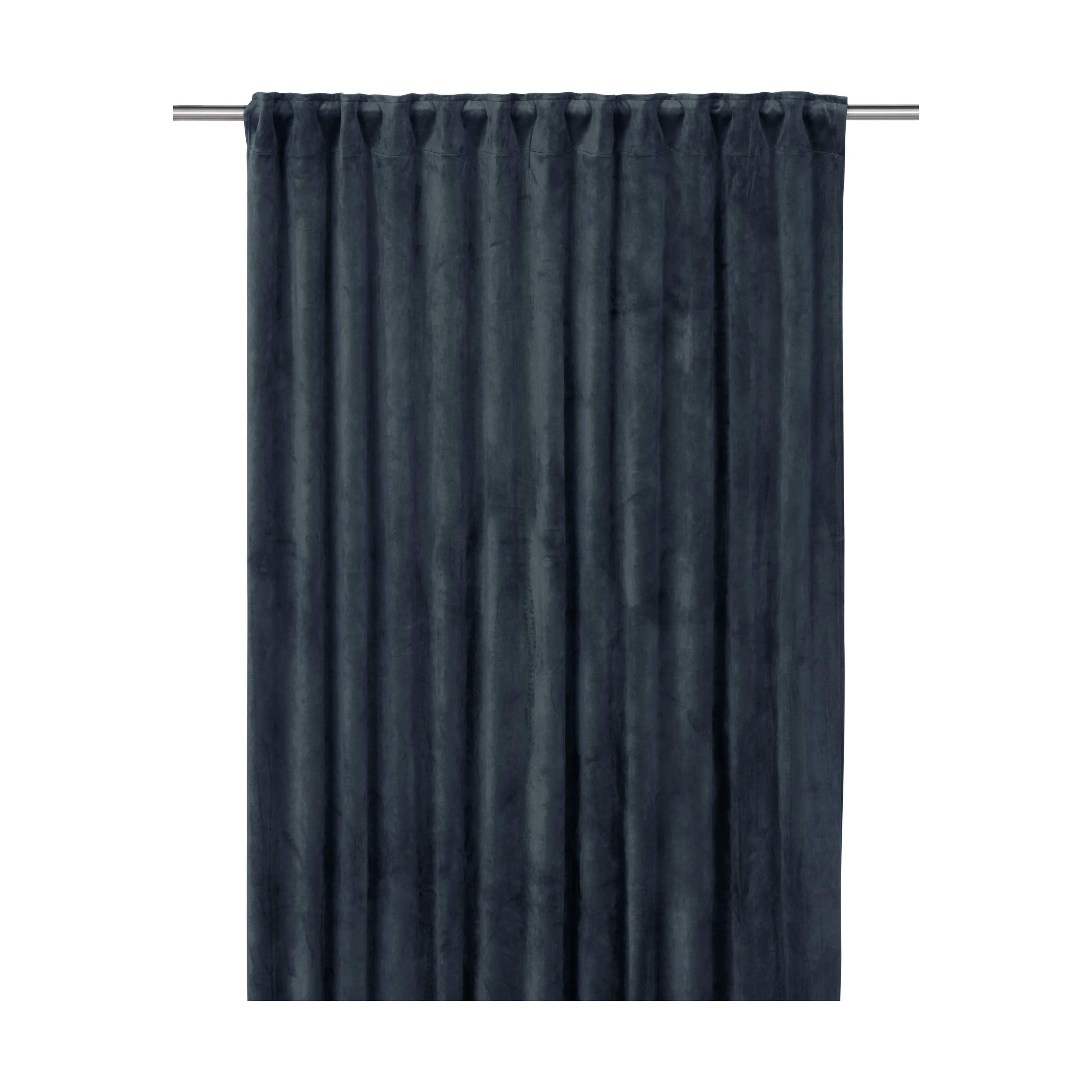 Svanefors Gardiner og gardinstænger Estelle Estrelle Gardin - 2 stk. i mørkeblå, H280 x B135 cm, 1
