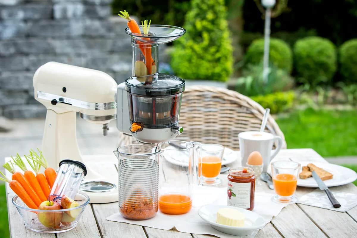 KitchenAid Saftpressere Artisan Slowjuicer i Grå, 3
