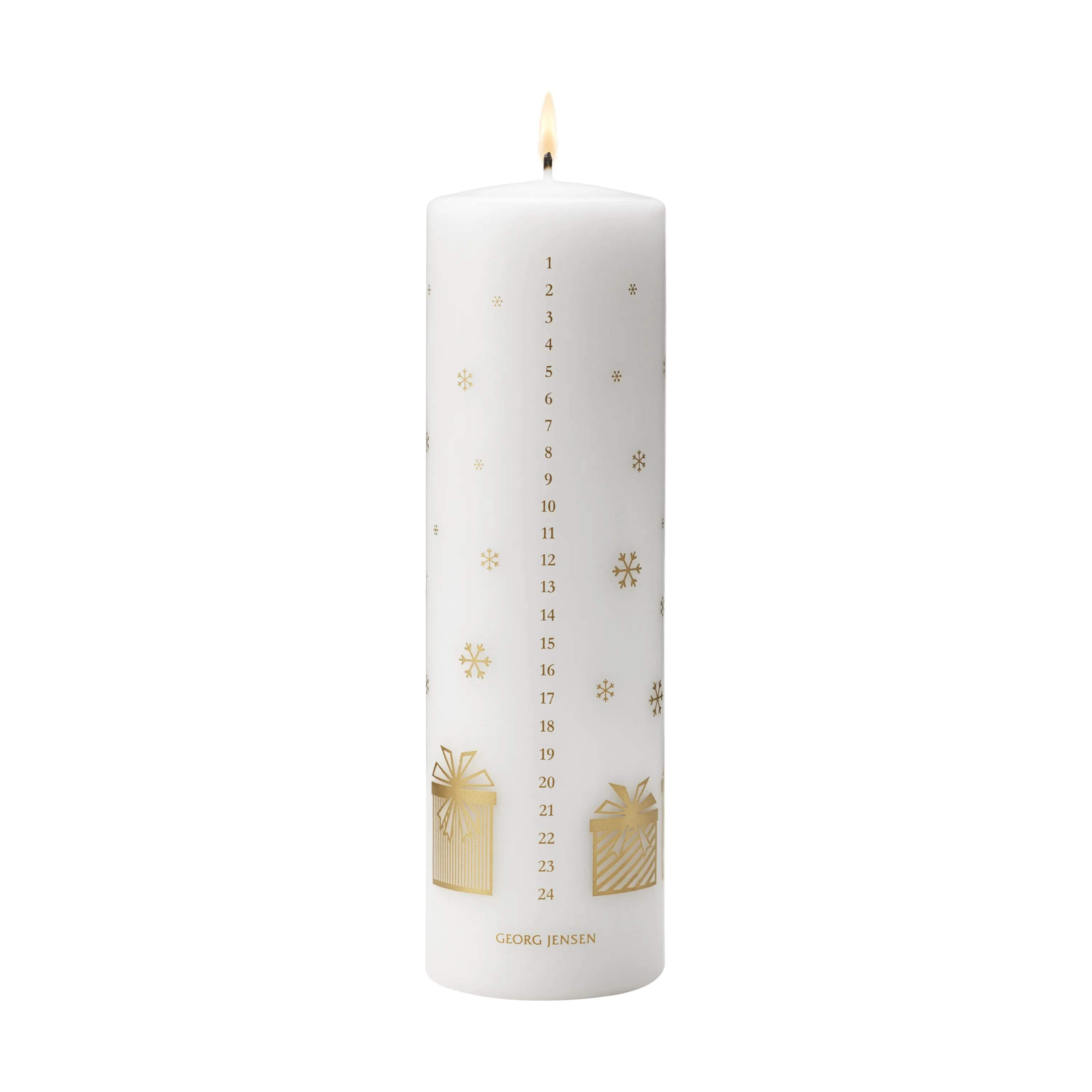 Georg Jensen Kalenderlys Christmas Collectibles CC 2025 Kalenderlys i Guld, 1