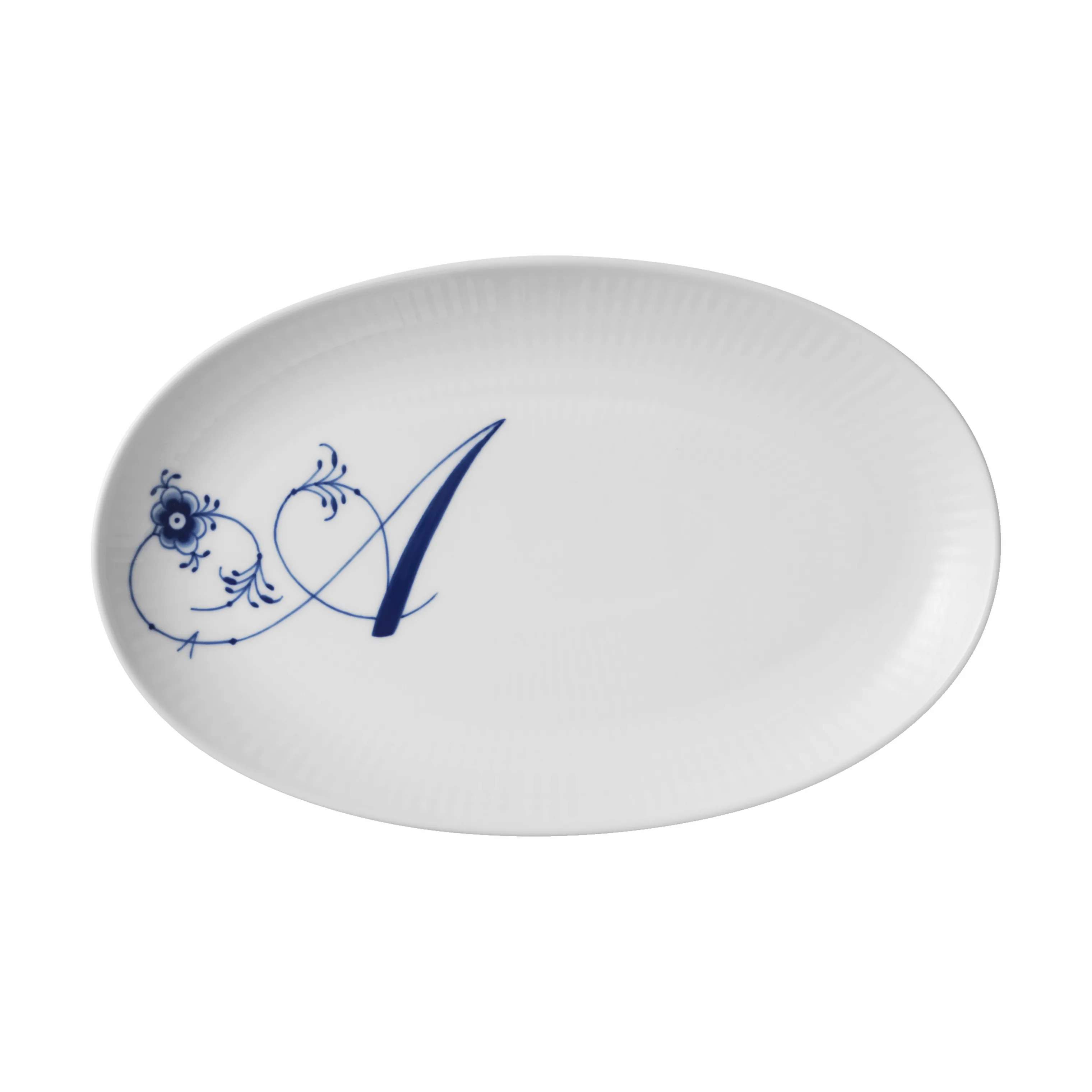 Royal Copenhagen frokosttallerkener Alfabet kollektion Tallerken