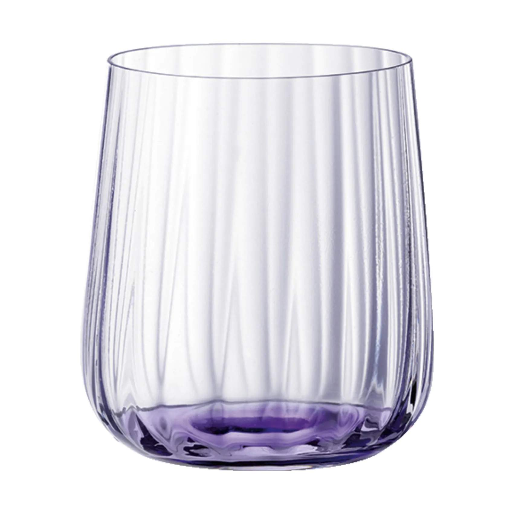 Lifestyle Colour Tumblerglas, klar og lilla, large