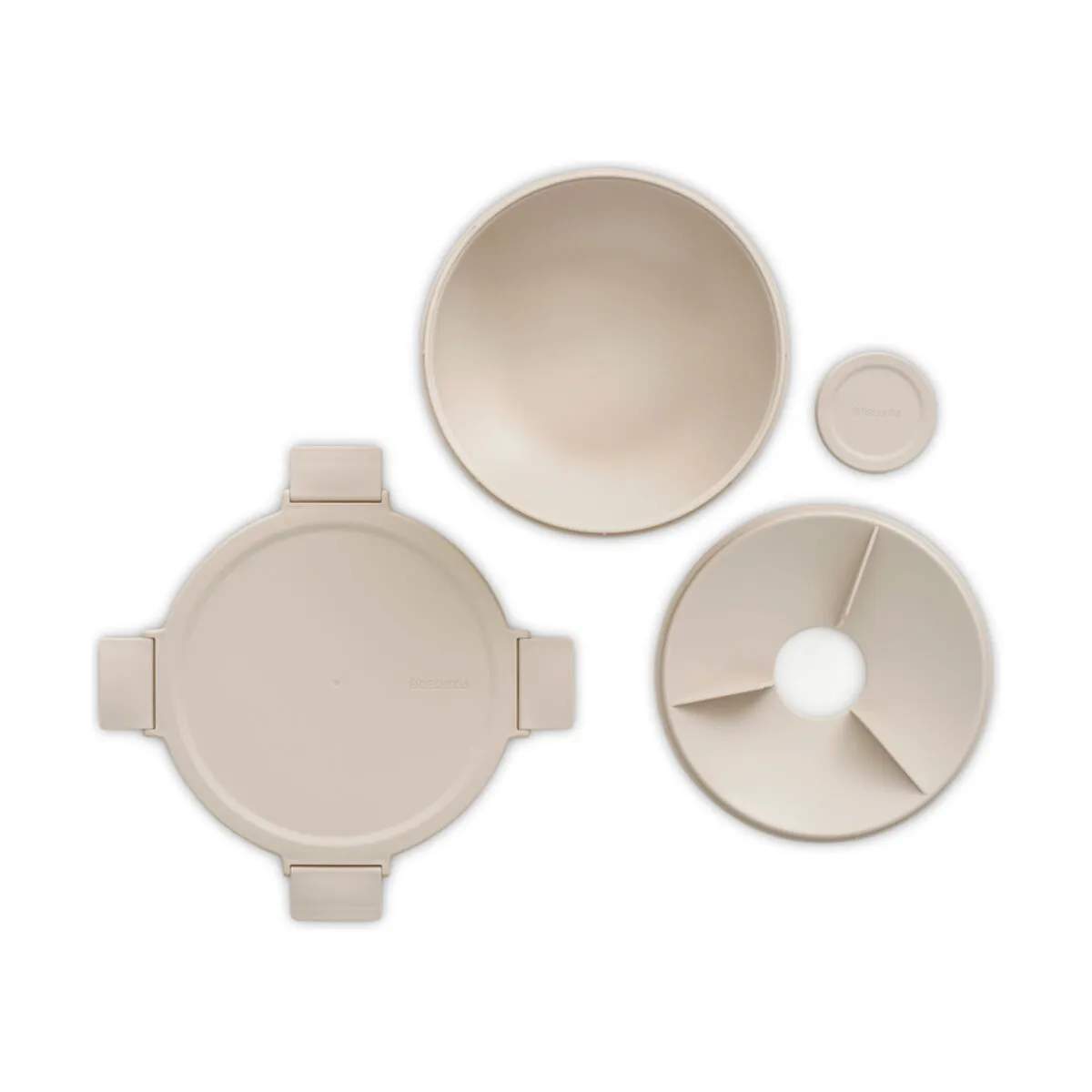Brabantia Madkasser Make & Take Salatskål i Soft Beige, 1.3 L, 3