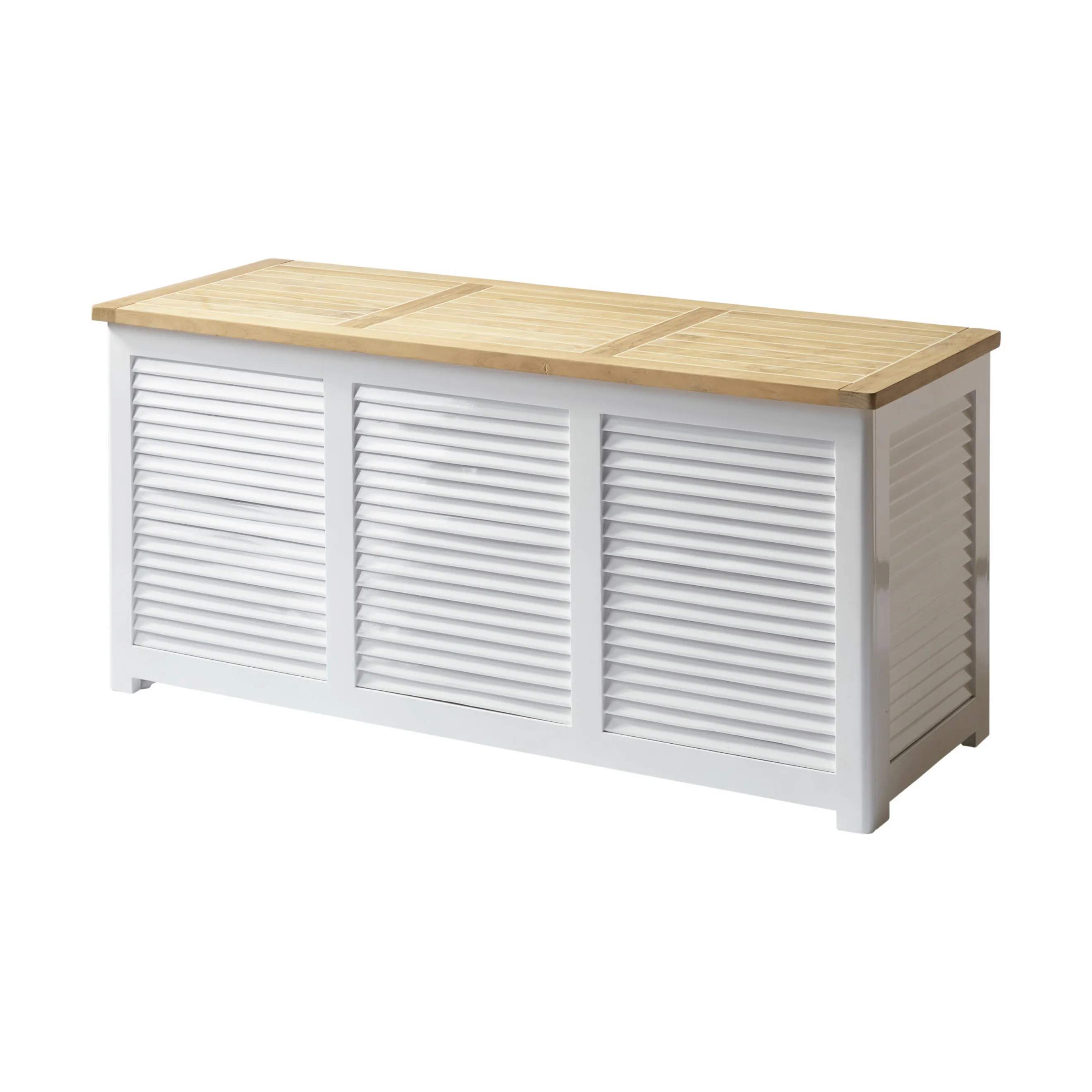 Outdoor/Indoor Louver Hyndeboks, hvid, large