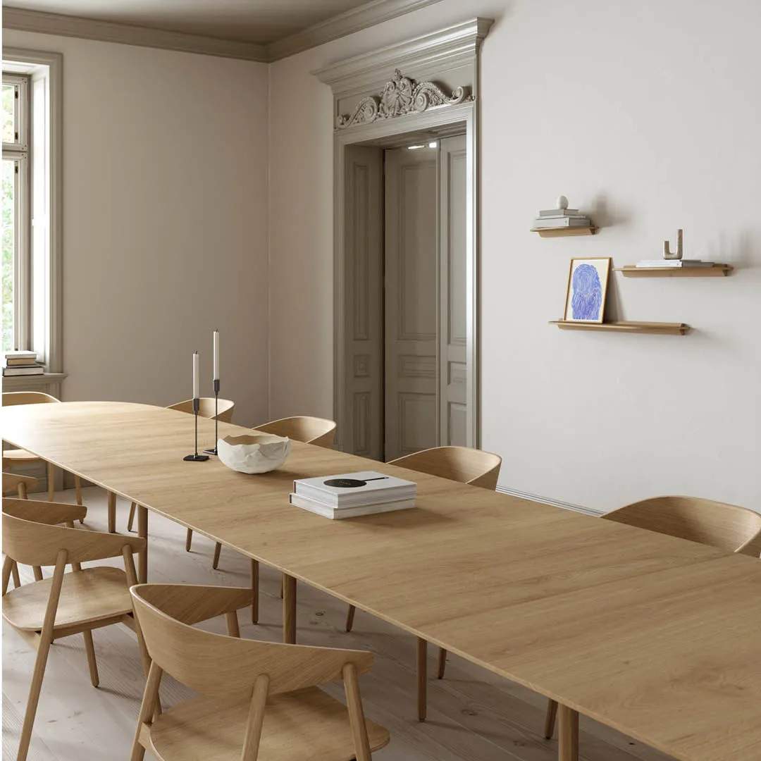 Andersen Furniture Hylder Hylde 1 i Lys træ, 40 cm, 3