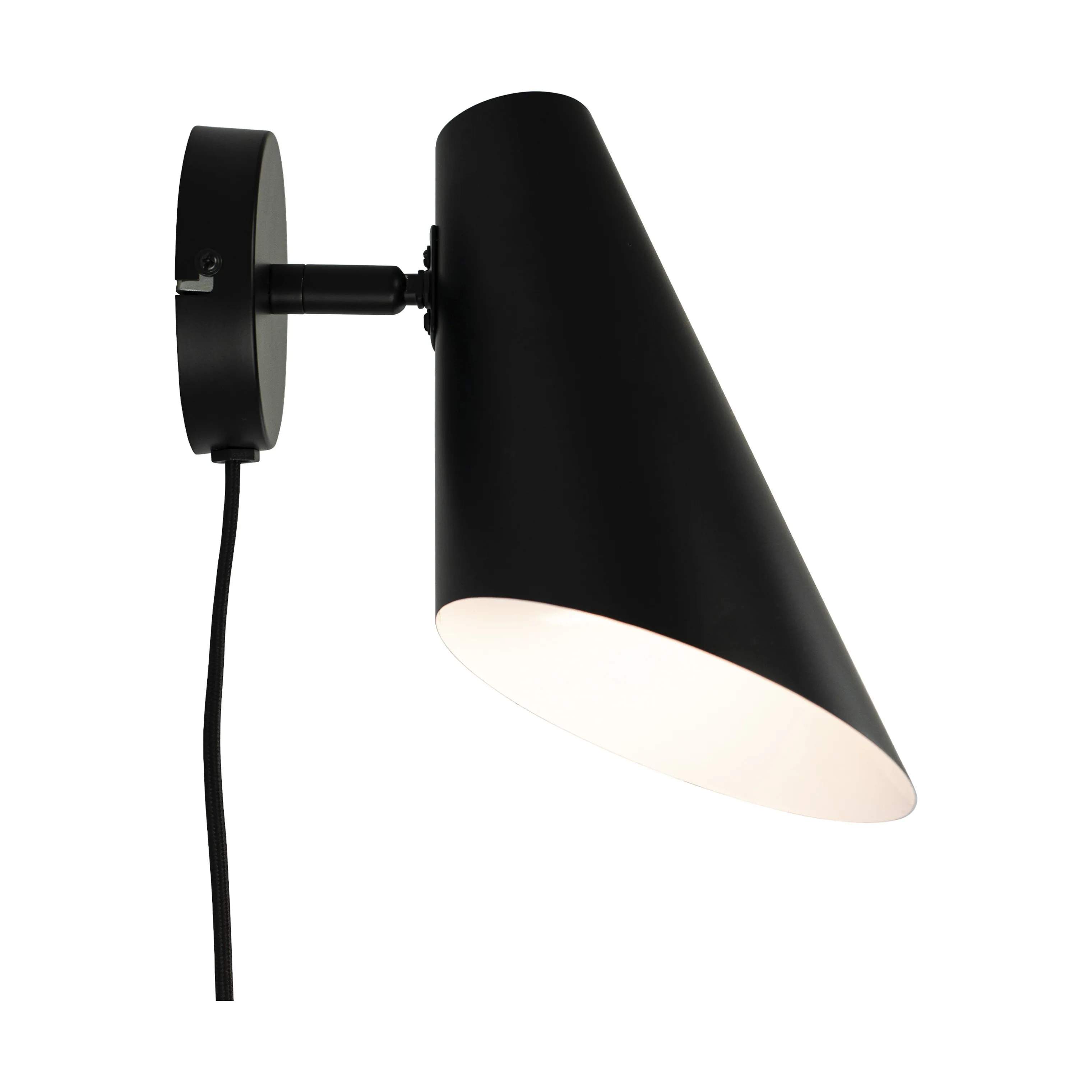 Dyberg Larsen Væglamper Cale Væglampe i Sort, 1
