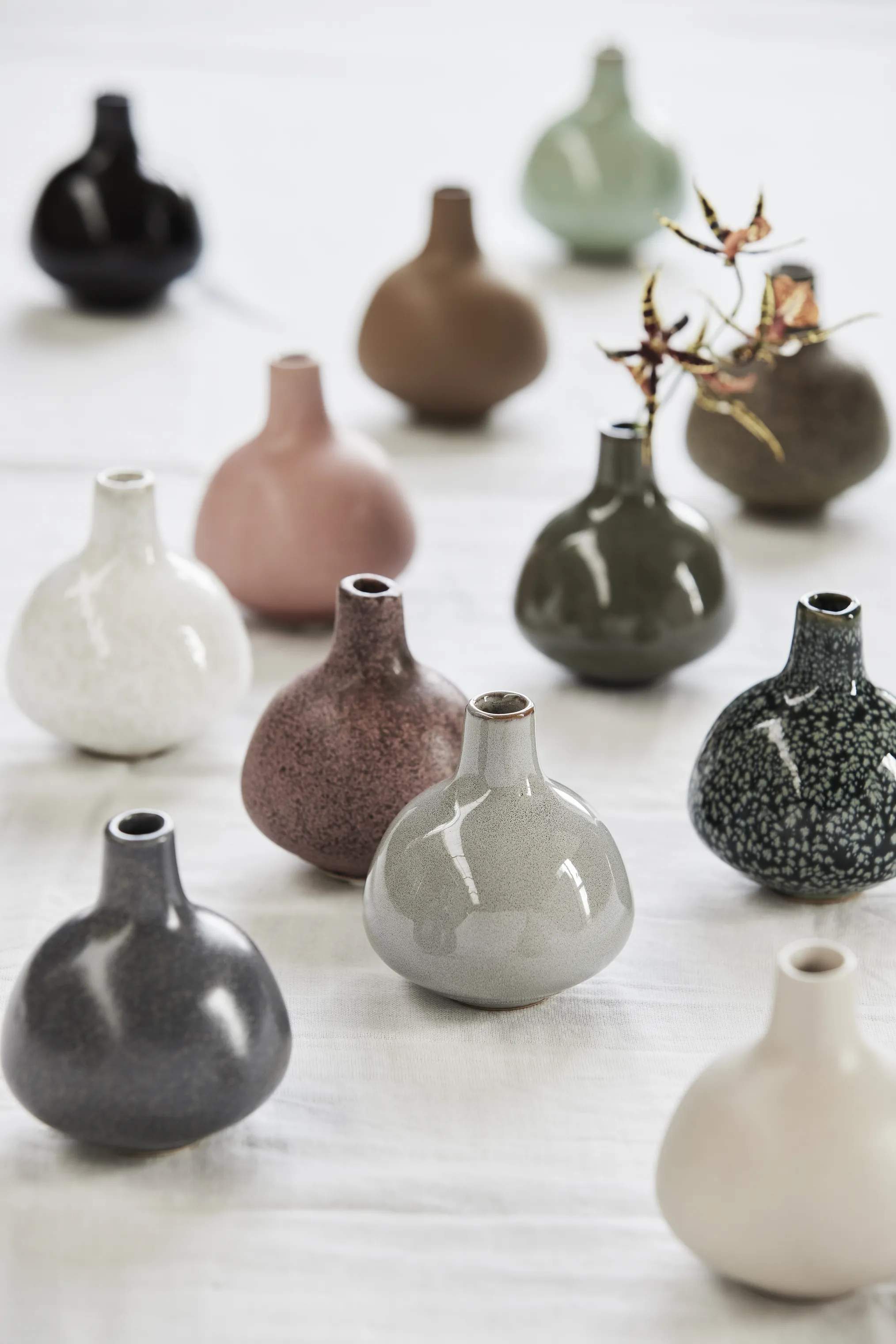 Lene Bjerre Vaser Helene Vase i grå, 2