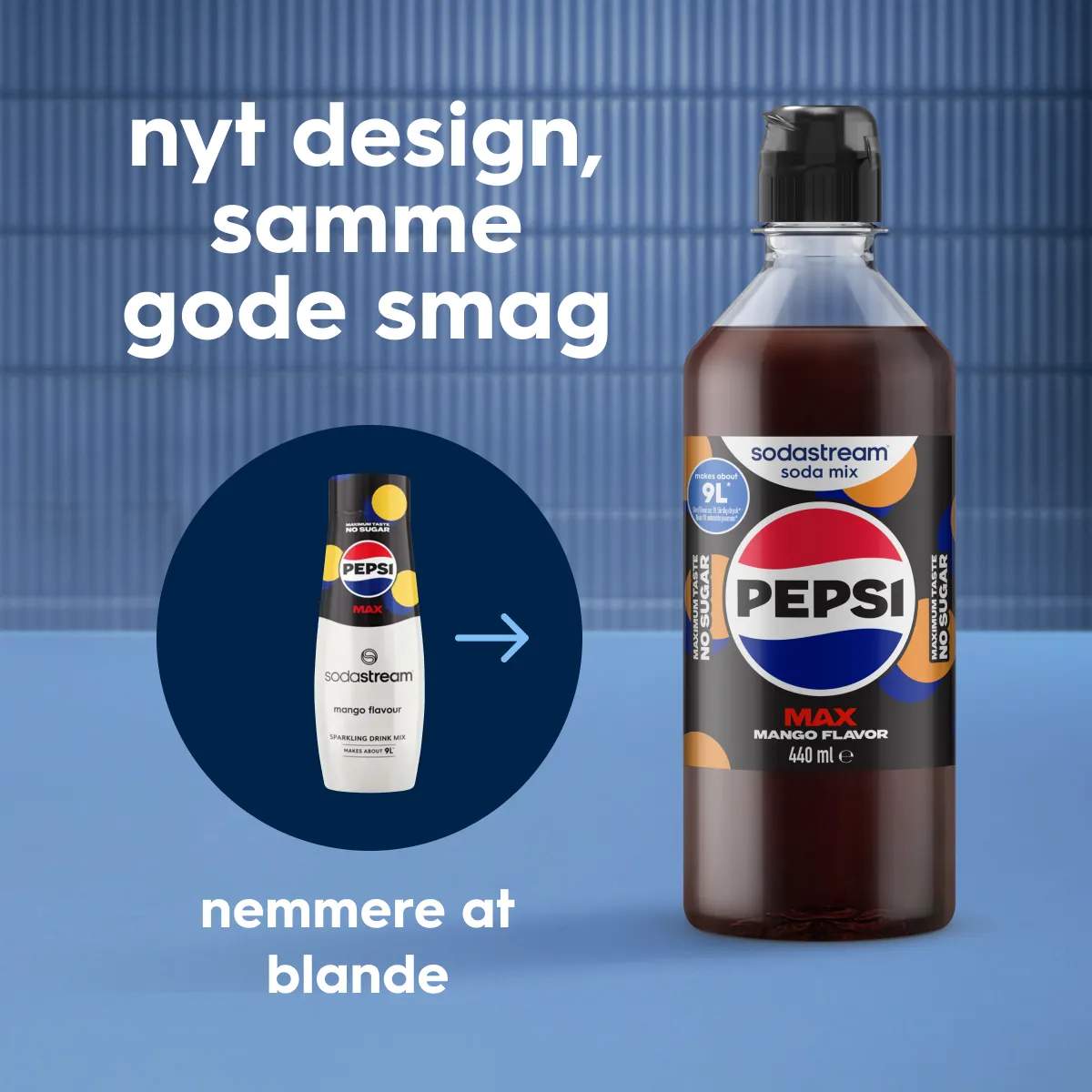 SodaStream Smagskoncentrater Sirup - Pepsi Max Mango i Pepsi Max Mango, 2