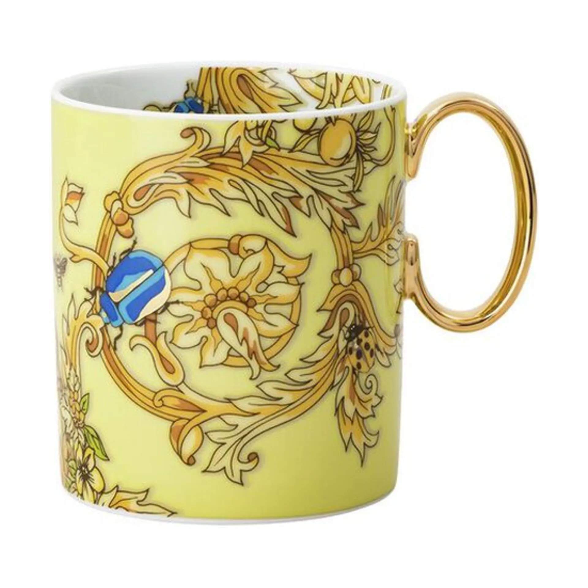 Versace Krus og kopper med hank Le Jardin Krus i Yellow, 2