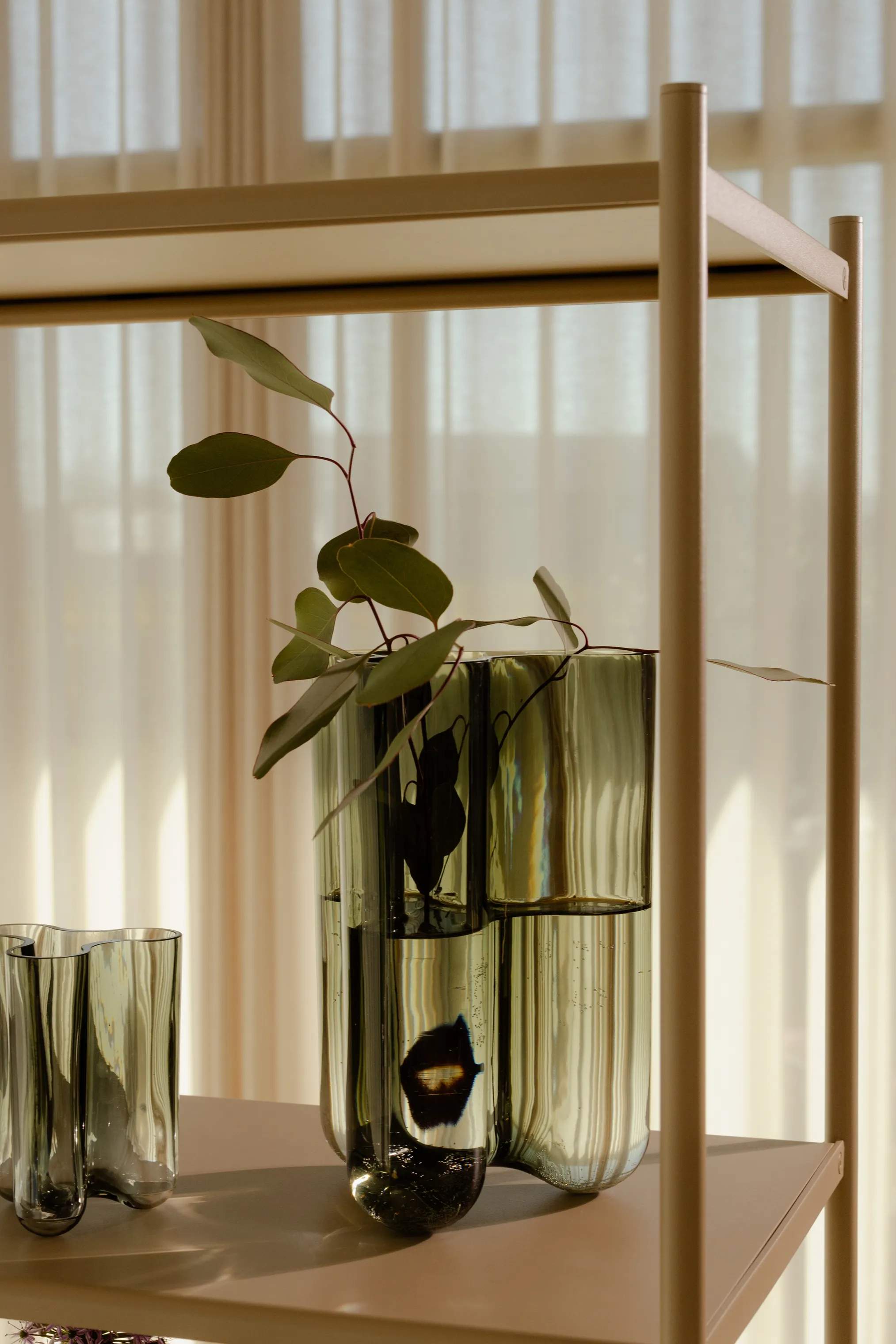 Novoform Vaser Vase - Clover i Smoky Green, 12 cm, 2