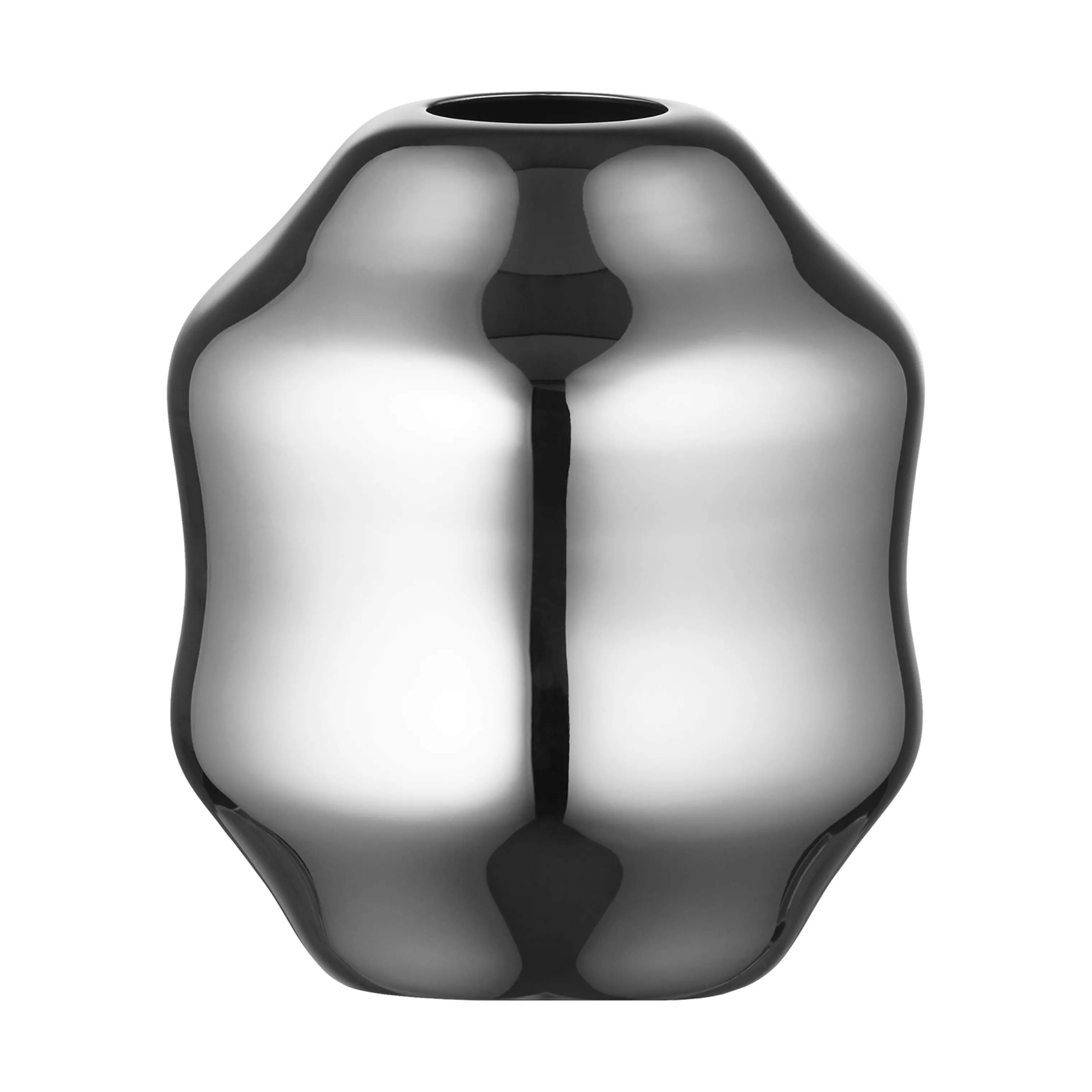 Dorotea Vase, blank stål, large