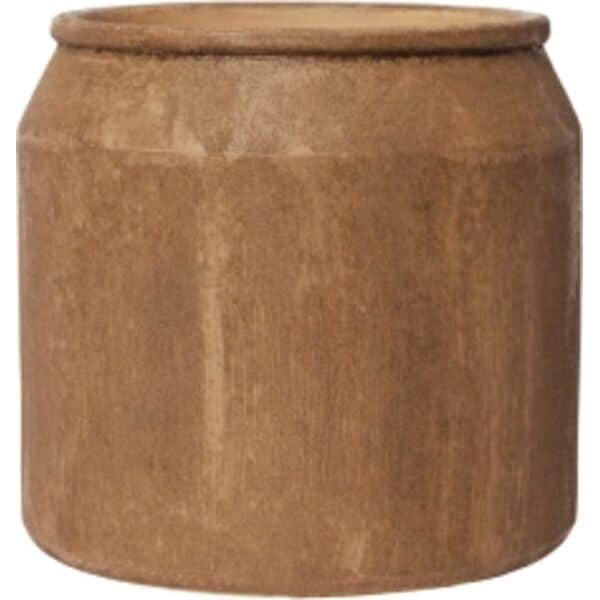 Broste Copenhagen Urtepotteskjulere Uma Urtepotte i Brun, 24 cm, 1