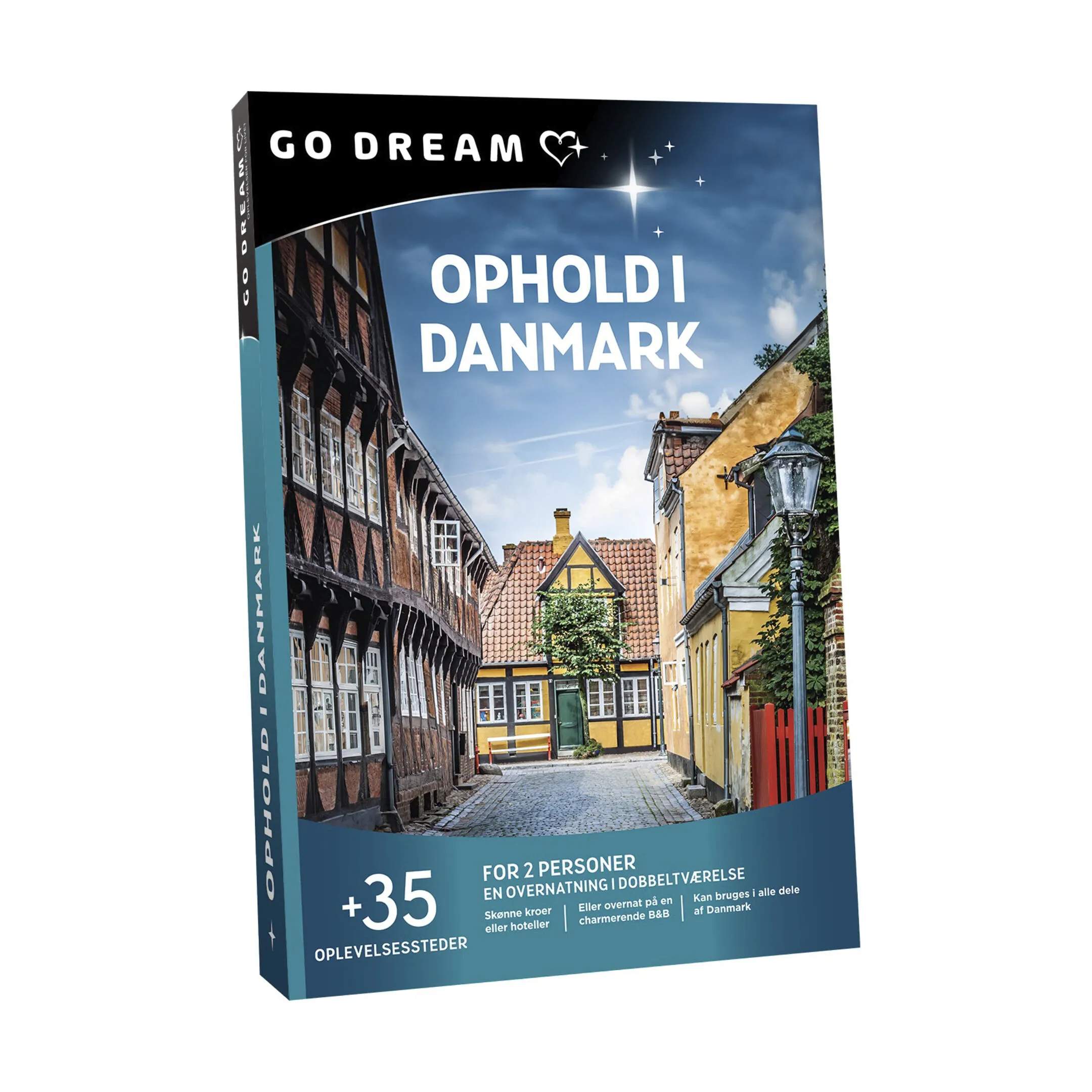 GO DREAM Oplevelsesgavekort Gavekort - Ophold i Danmark i Ophold i Danmark, 2