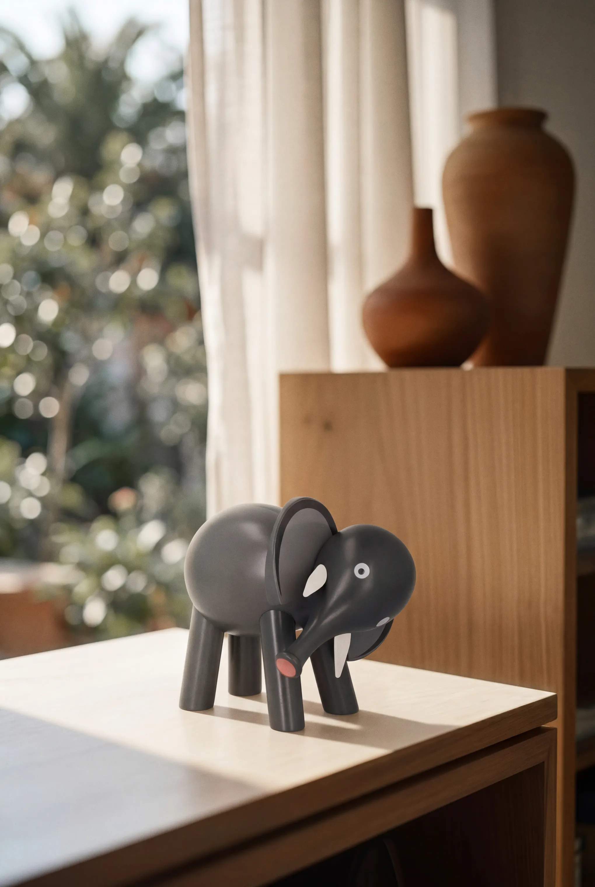 Kay Bojesen Dyrefigurer Afrikansk Liliput Elefant i Grå lilliput, 3