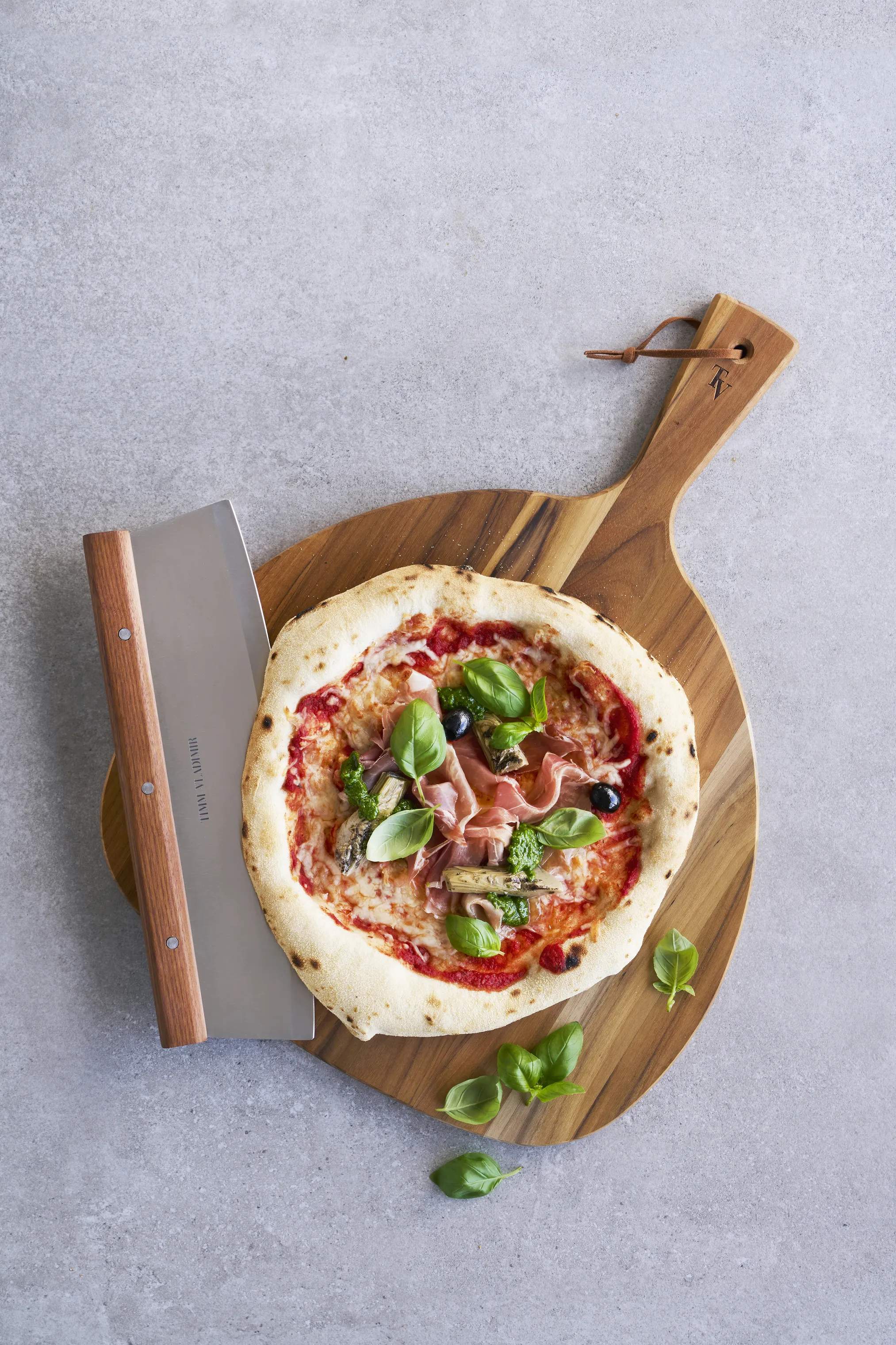 Timm Vladimir Kitchen Skærebrætter Teak træ Pizzabræt i træ, 2