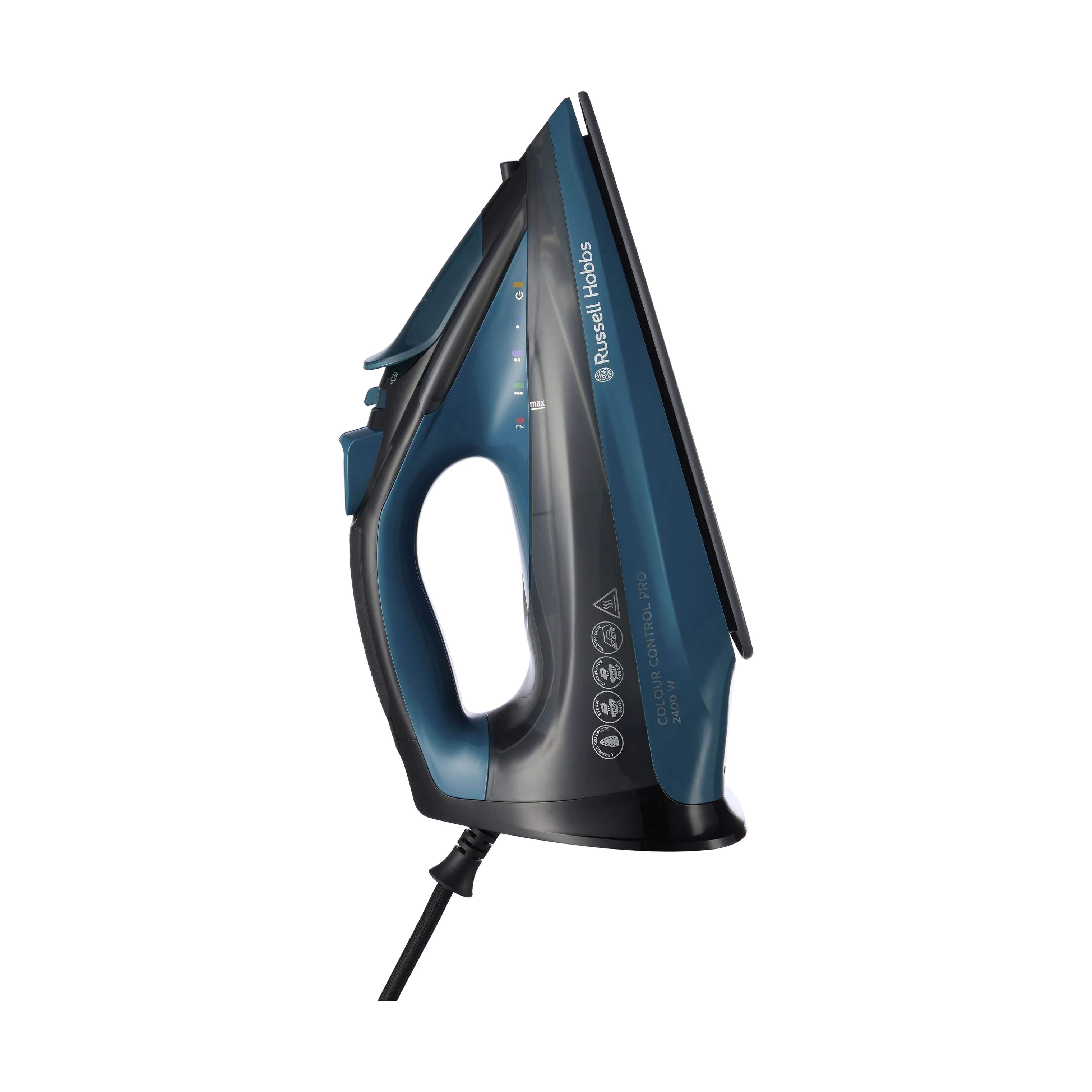 Russell Hobbs Strygejern Colour Control Pro Strygejern i Turkis/Sort, 6