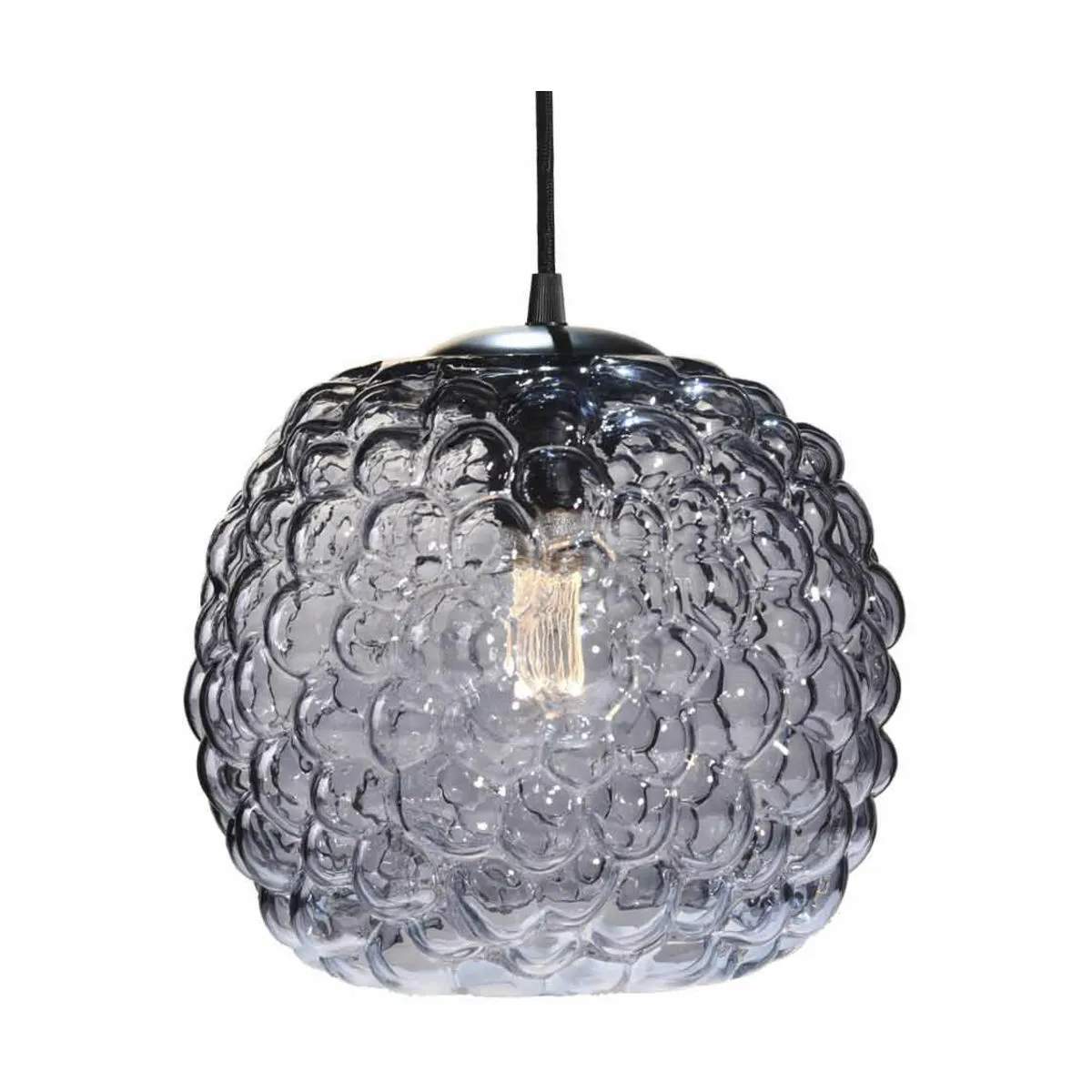 Halo Design  GRAPE PENDANT SMOKE E27 Ø25CM