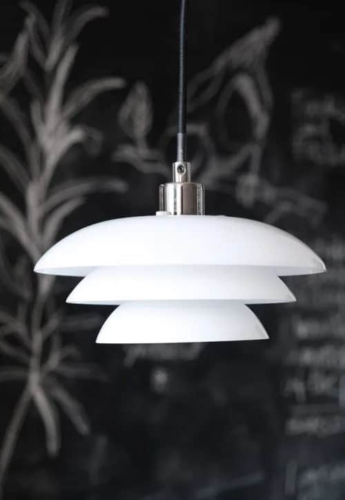 Dyberg Larsen Pendler DL20 Pendel i Opal/krom, 3