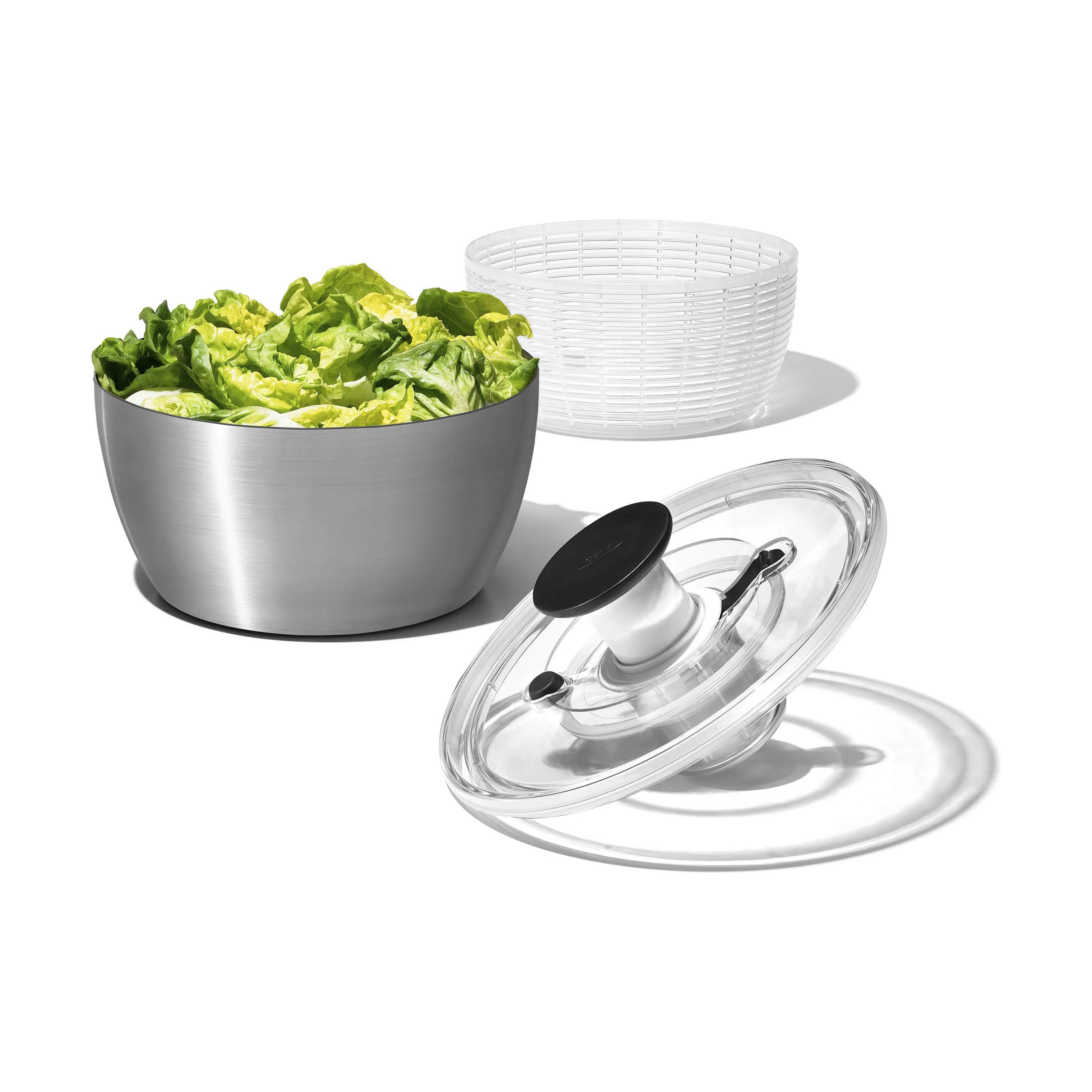 OXO Salatslynger Good Grips Salatslynge i Stål, 15 cm, 7