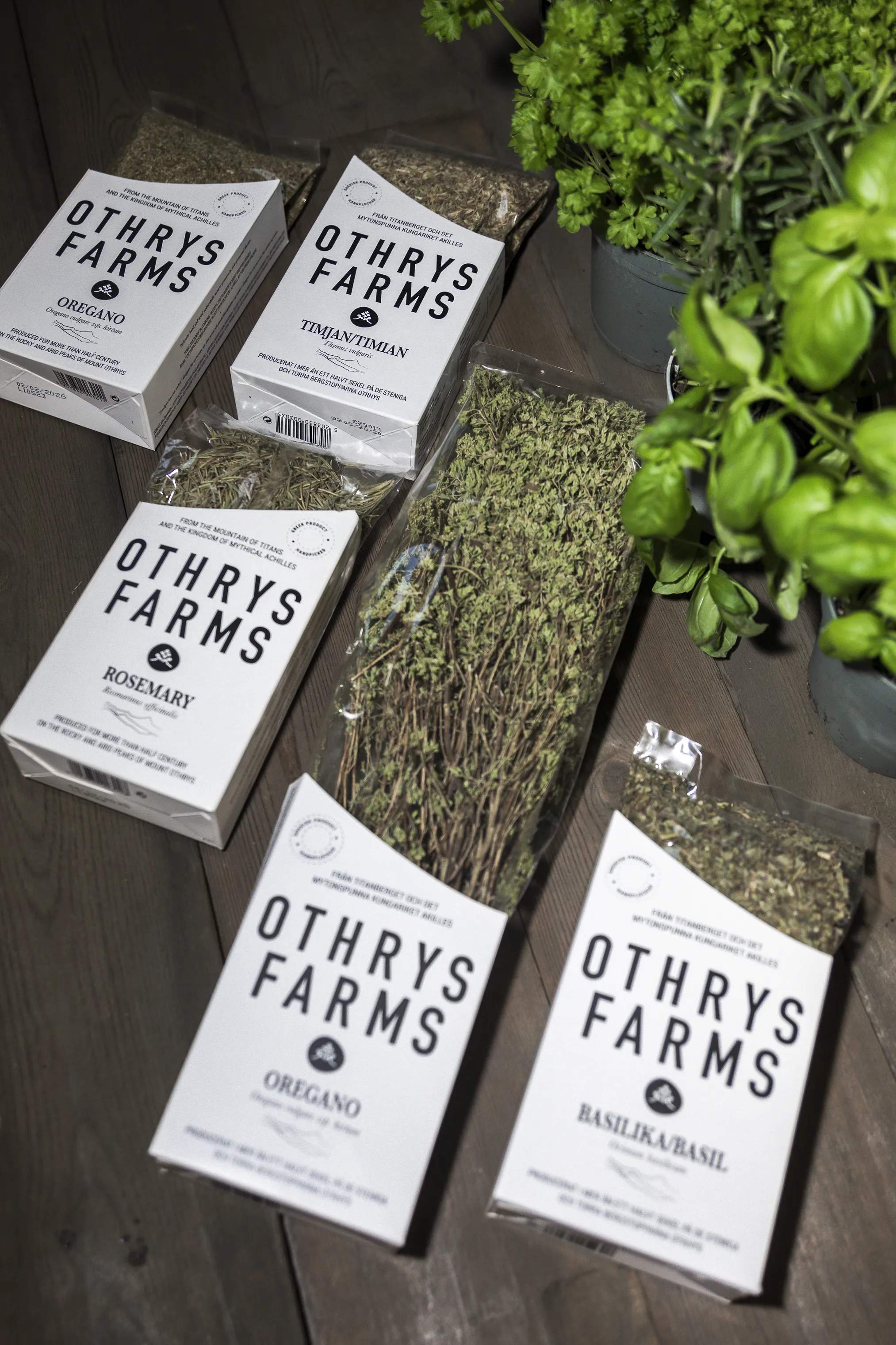 Othrys Farms Krydderier Othrys Farms Tørret Basilikum i Tørret Basilikum, 2