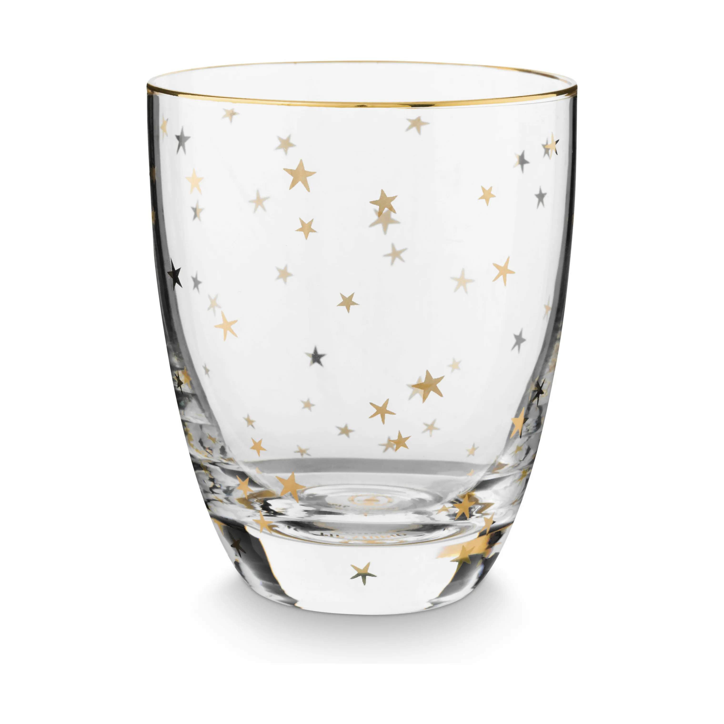 PIP Studio vandglas Star Gold Vandglas - 6 stk.