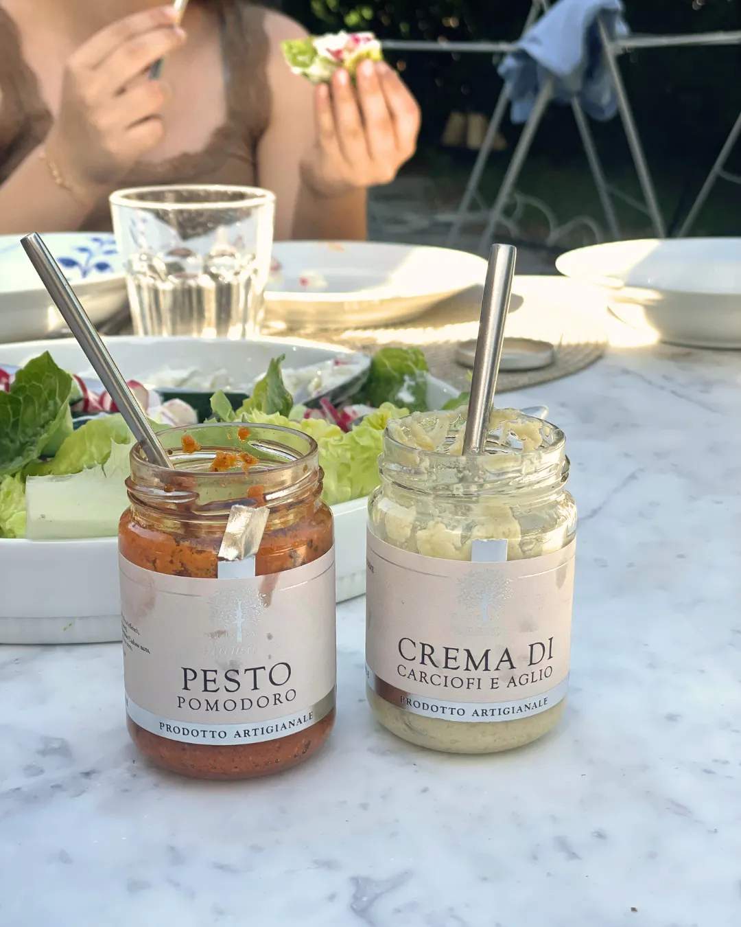 Made by Mama Øvrige delikatesser Pesto Pomodoro i rød, 3