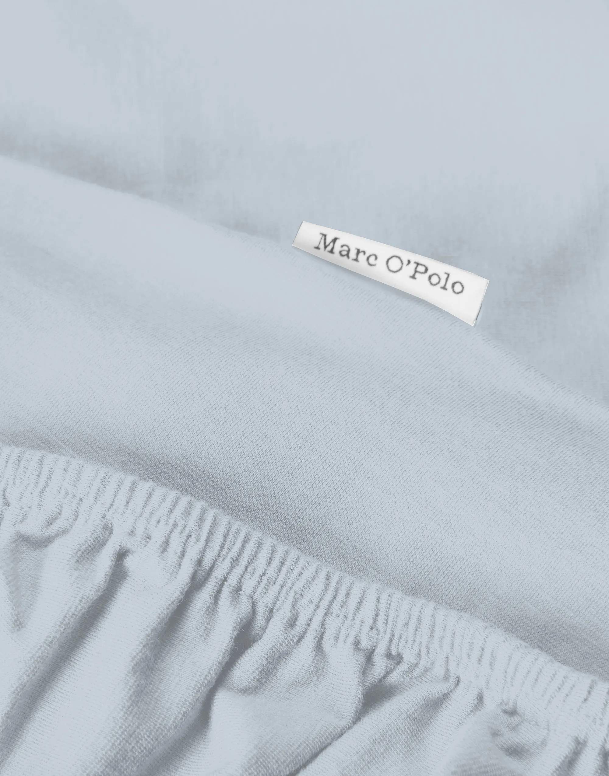 Marc O'Polo Lagner Premium Organic Jersey Boxlagen i Blue sky, 140/160 x 200/220 cm, 2