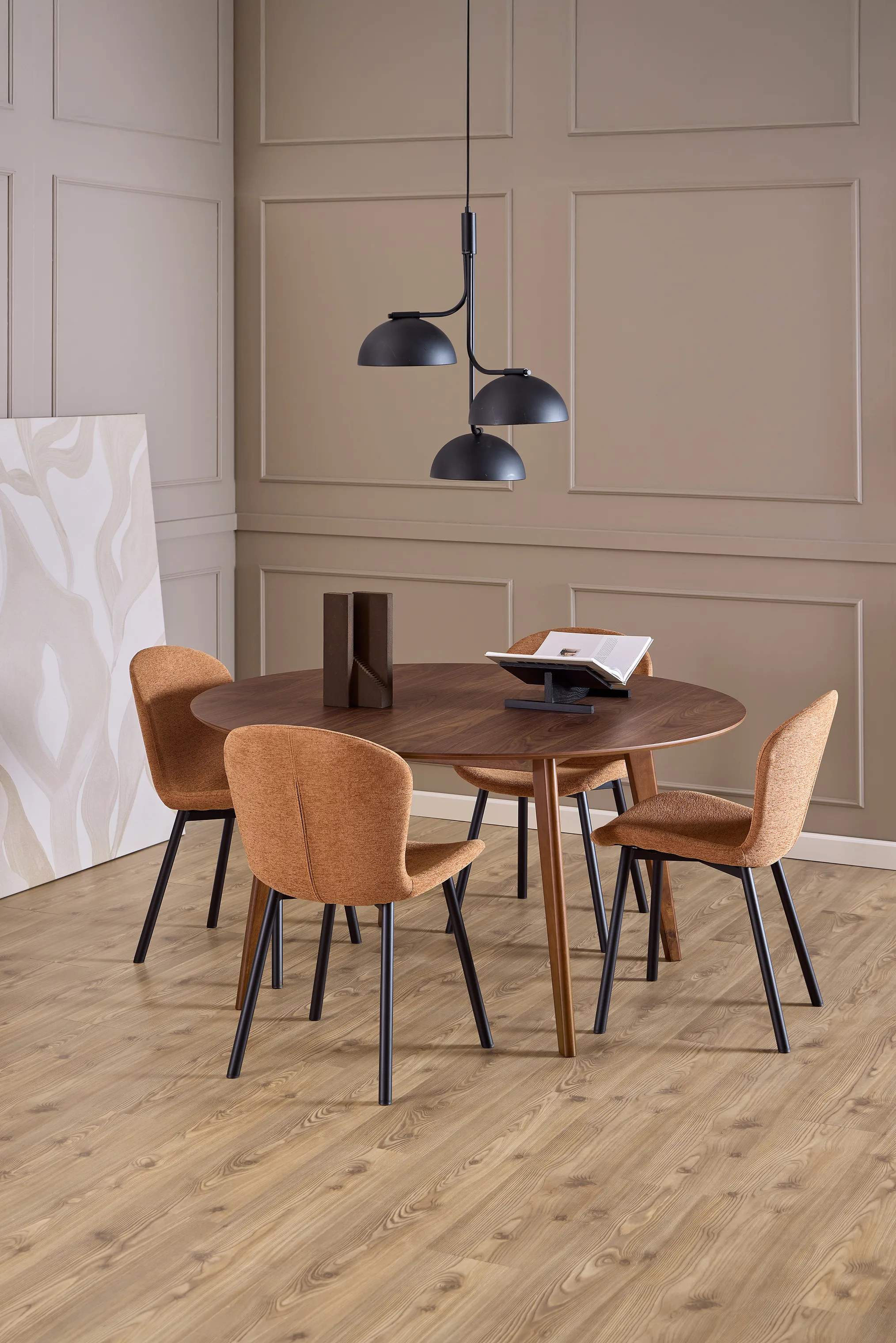 CASA Living Spisebordsstole Esra Spisebordsstol - 2 stk i Terracotta/mat sort, 3