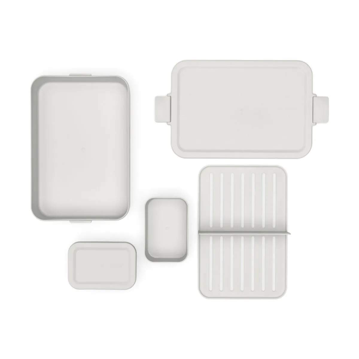 Brabantia Madkasser Make & Take Bento Madkasse i Light grey, 5