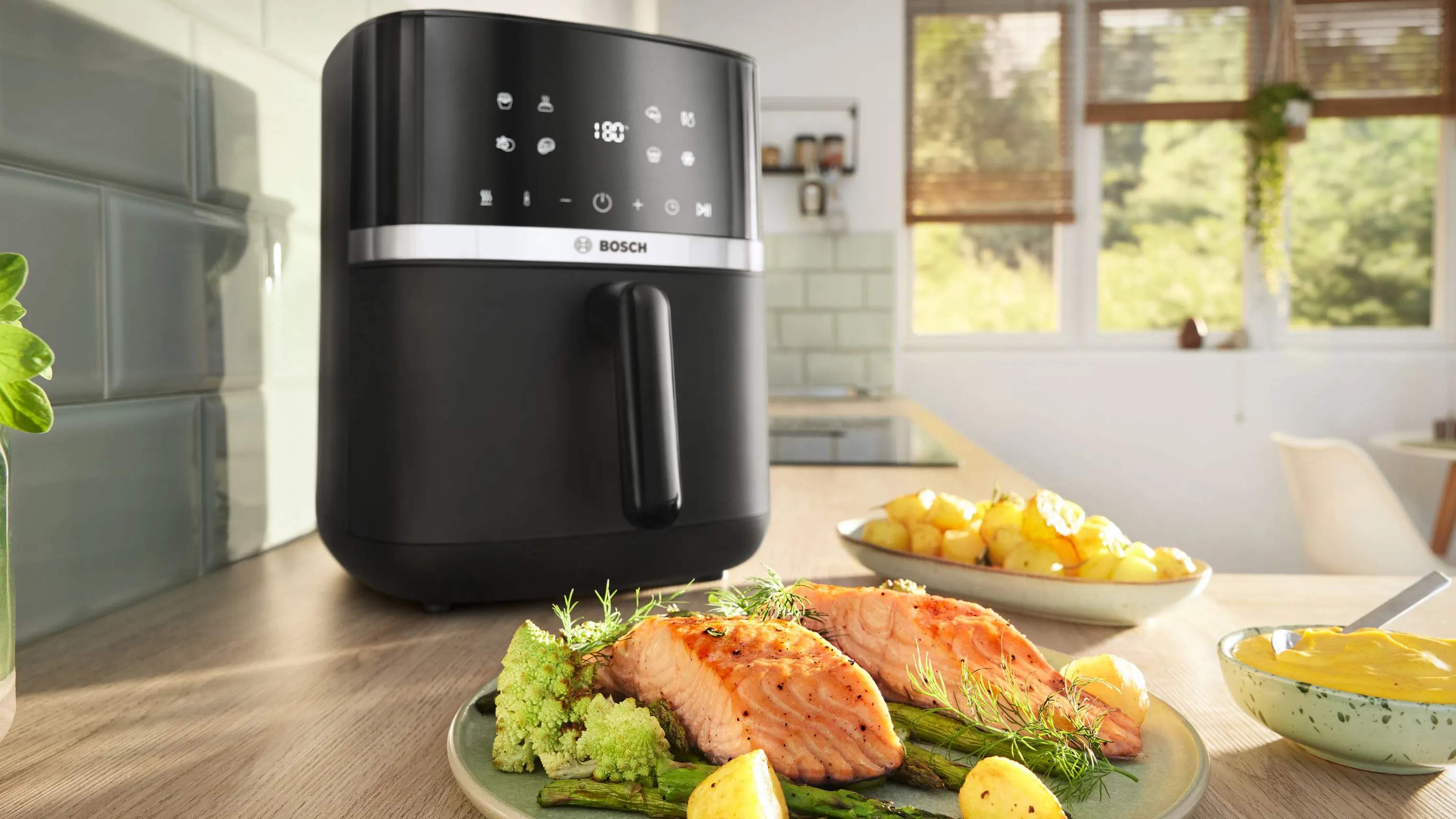 Bosch Airfryers Airfryer MAFS2462B i Sort, 3