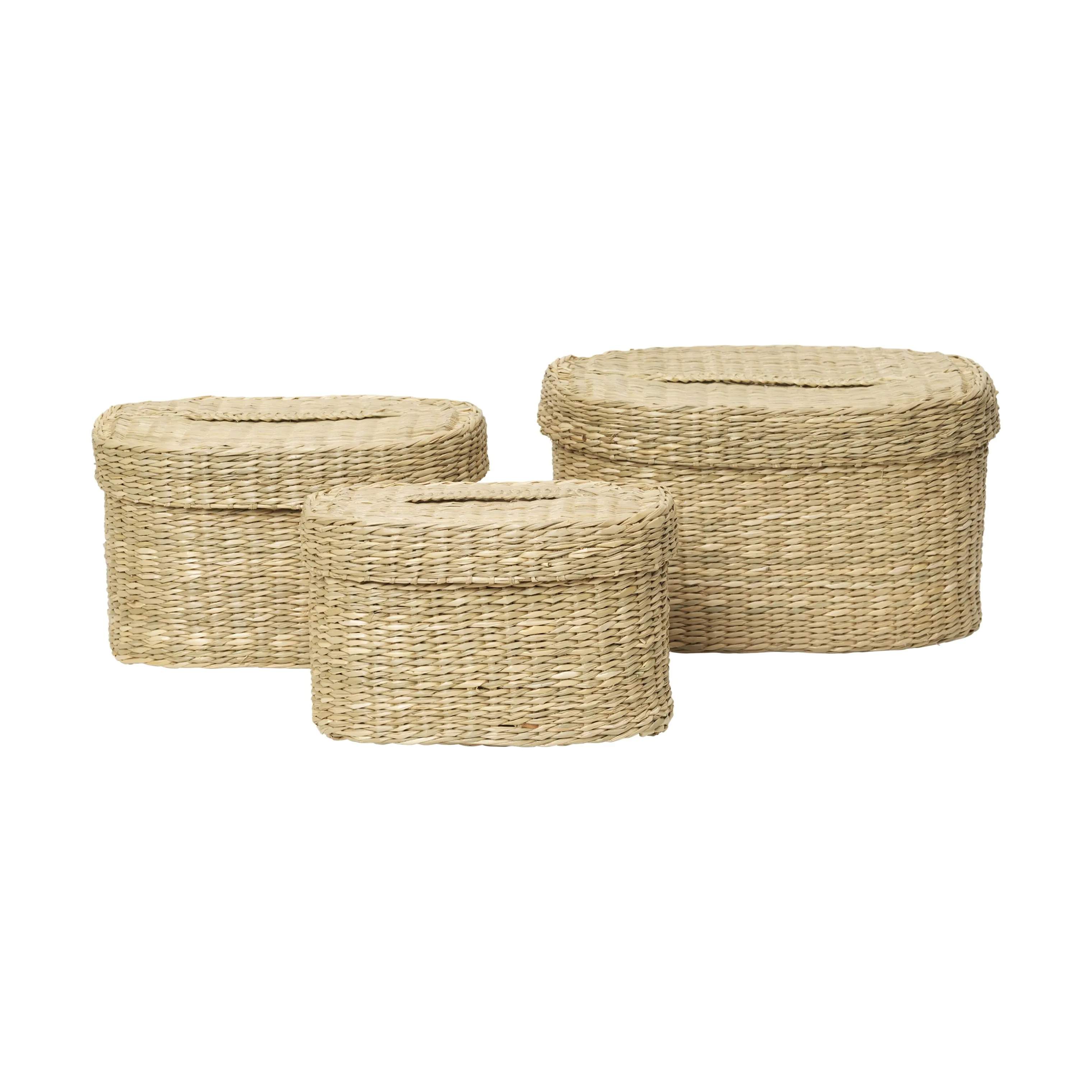 Broste Copenhagen Kurve Gaby Kurv - 3 stk. i Natur, 1