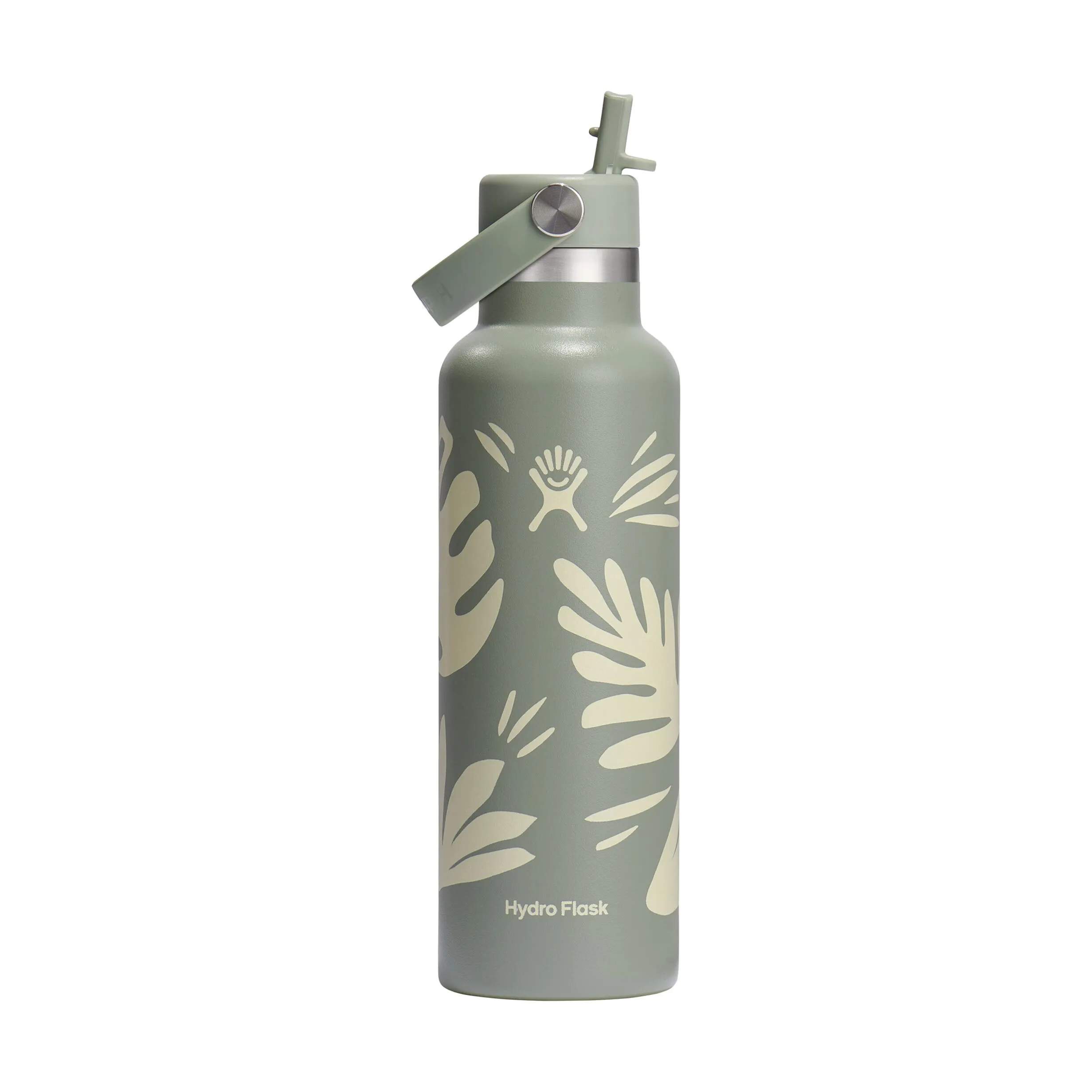 Hydro Flask Termoflasker Standard Flex Straw Termodrikkedunk i Grøn / Stål, 4