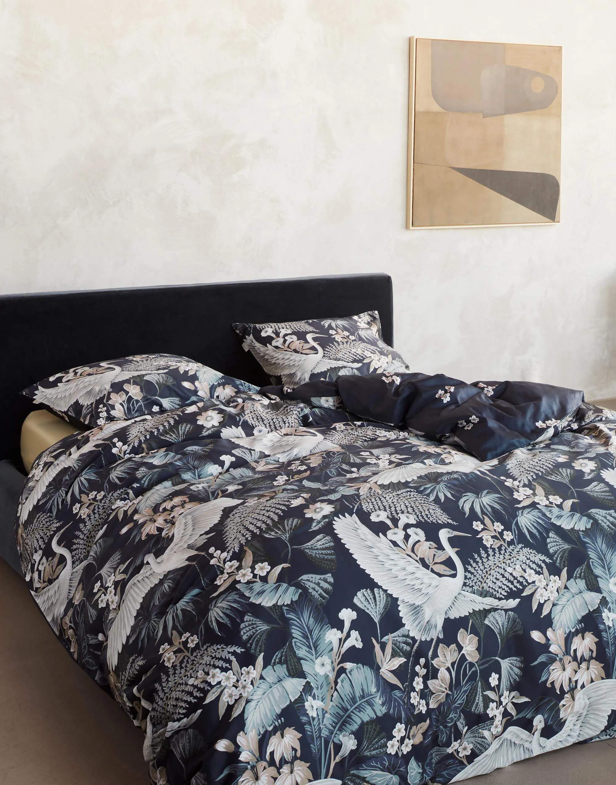 Essenza Sengetøj Diem Sengetøj i Nightblue, B200 x L200 cm, 3
