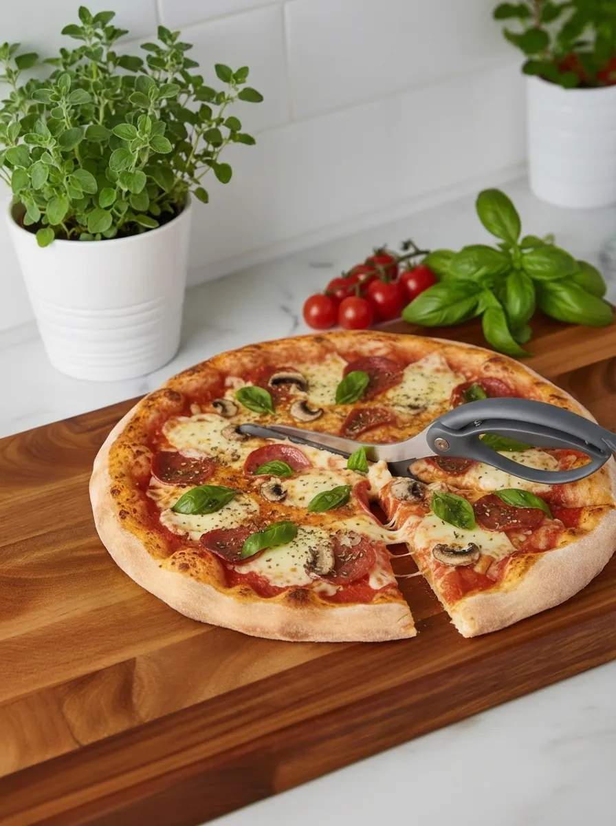 Cook & Baker Pizzaskærere Pizzasaks i grå, 2