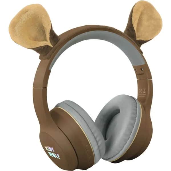 Kidywolf Til børneværelset Bluetooth Høretelefoner i Brun, 1