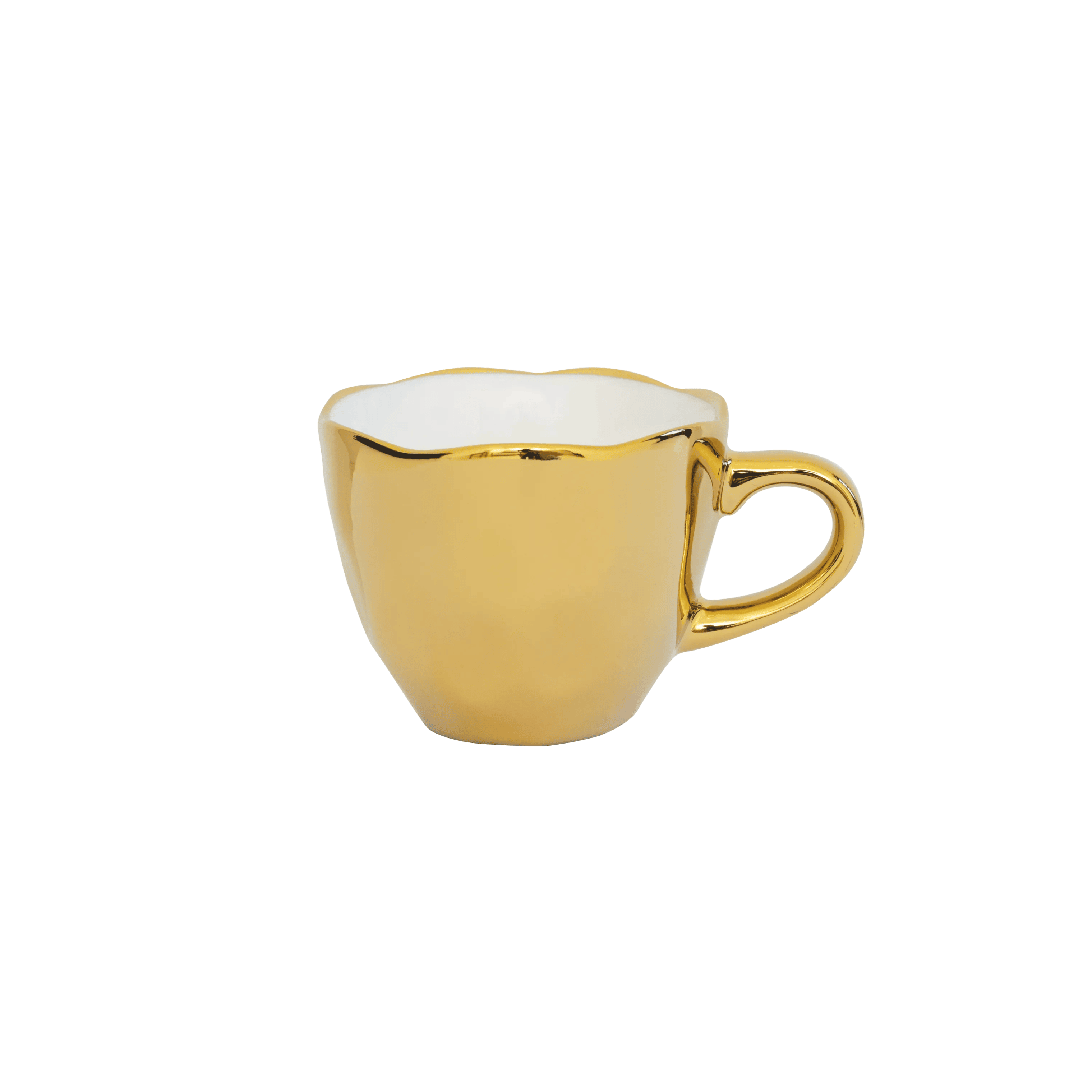 Urban Nature Culture Krus og kopper med hank Good Morning Espressokop i Gold, 8 cl, 1