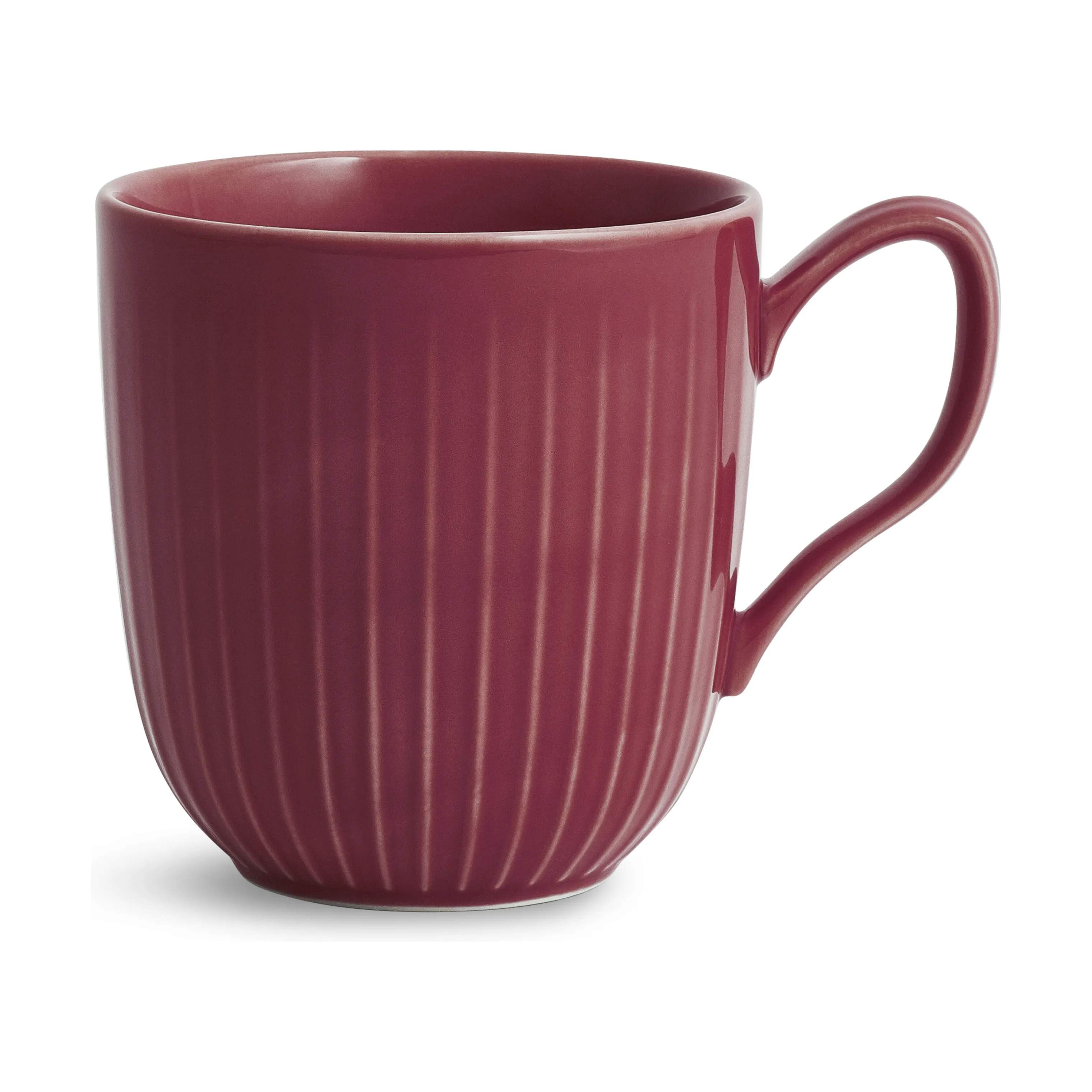 Kähler Krus og kopper med hank Hammershøi Krus - 2 stk. i Rosa, 1