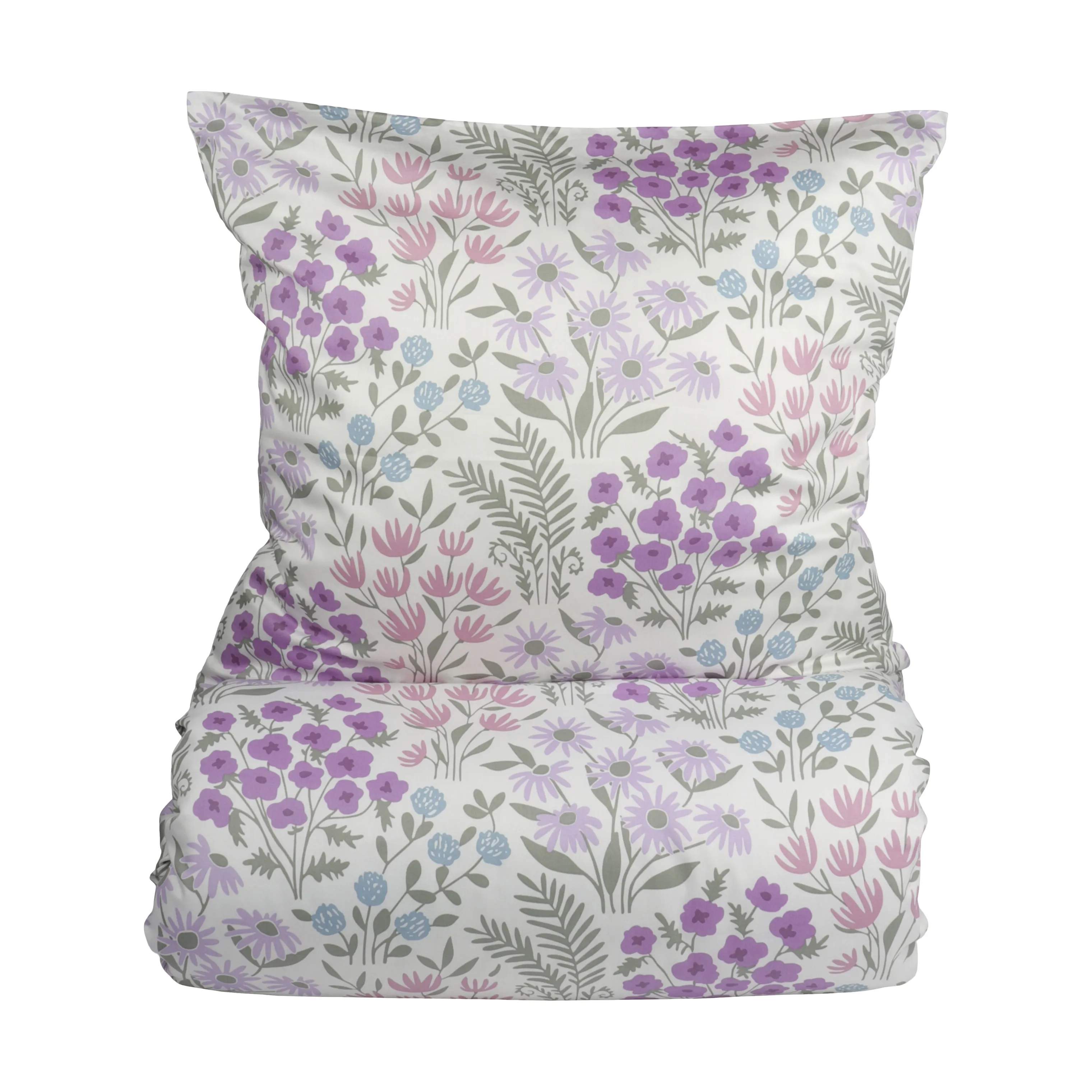 CASA Living Sengetøj Sengetøj i Lilla, B140 x L220 cm, 1