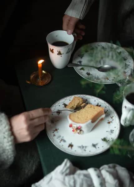 Wik & Walsøe Middagstallerkener Julemorgen Story Middagstallerken - 2 stk i Multifarvet, 5