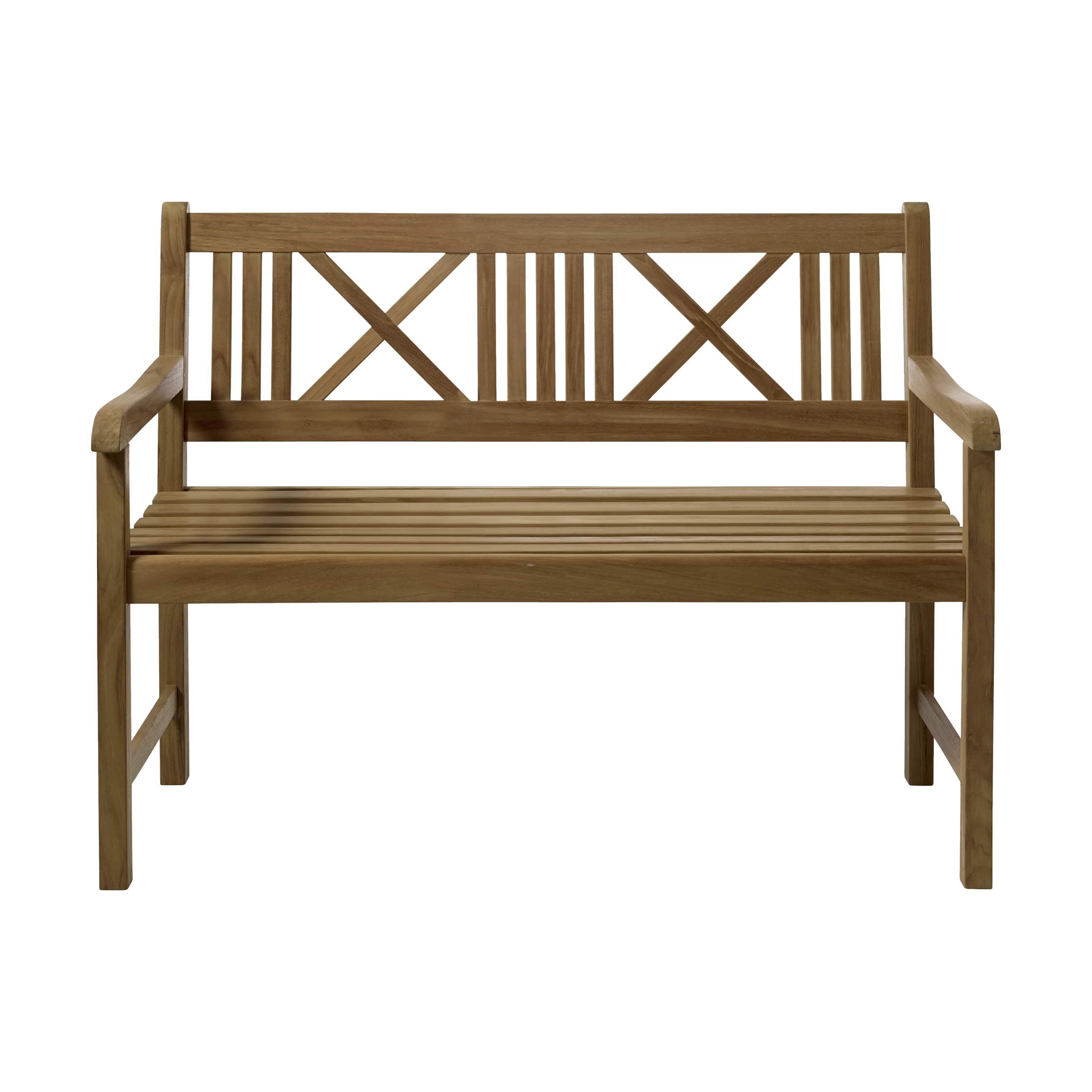 Rosenborg Havebænk, teak, large