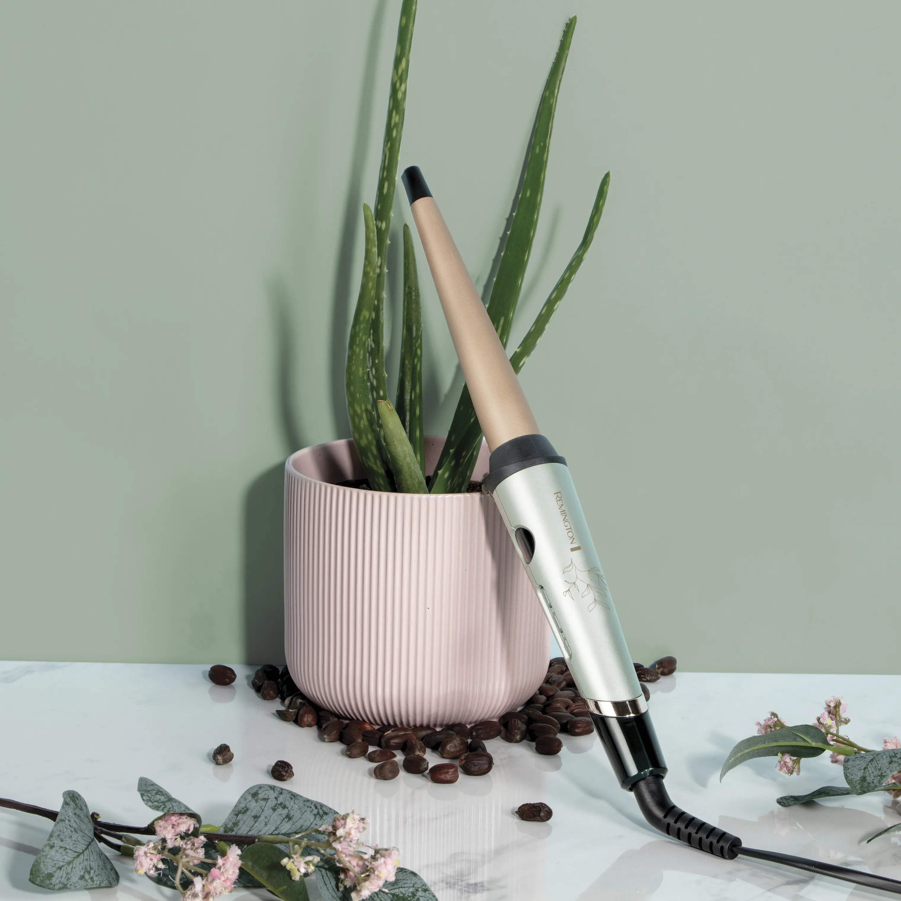 Remington Krøllejern Botanicals Krøllejern i grøn, 2
