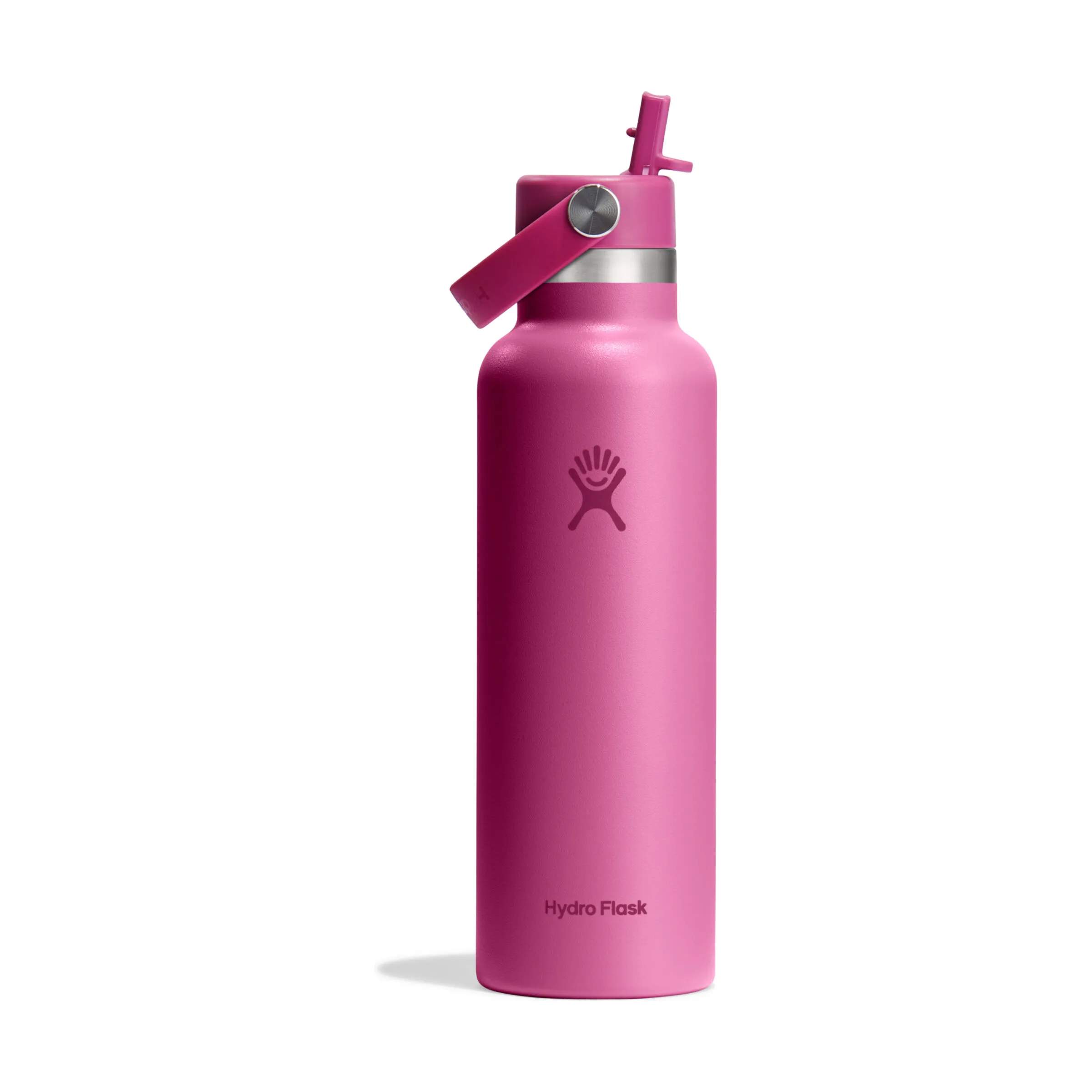 Hydro Flask Termoflasker Standard Flex Straw Termodrikkedunk i Mørk lyserød / Stål, 2