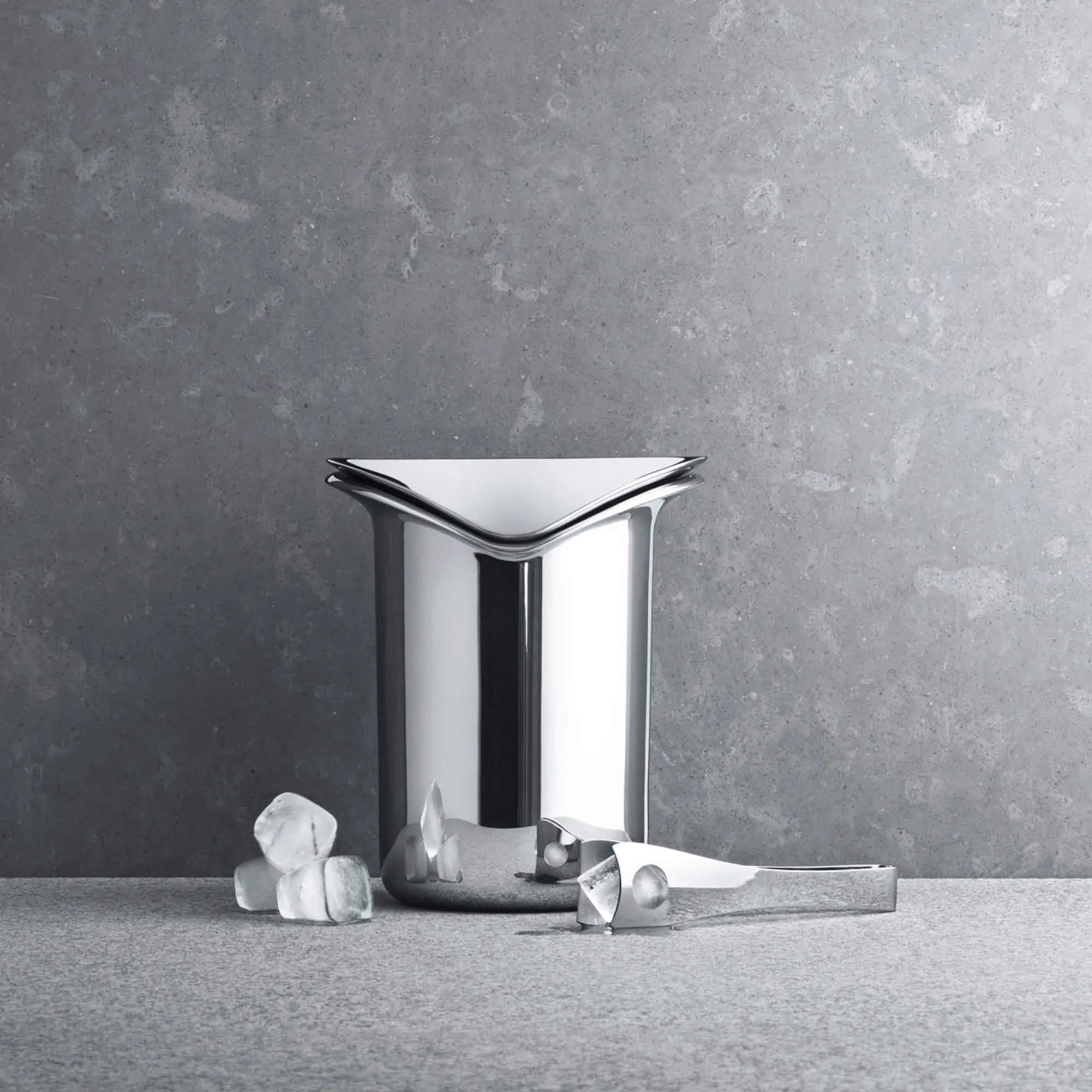 Georg Jensen Isspande Wine & Bar Isspand m. istang i Sølvfarvet, 2