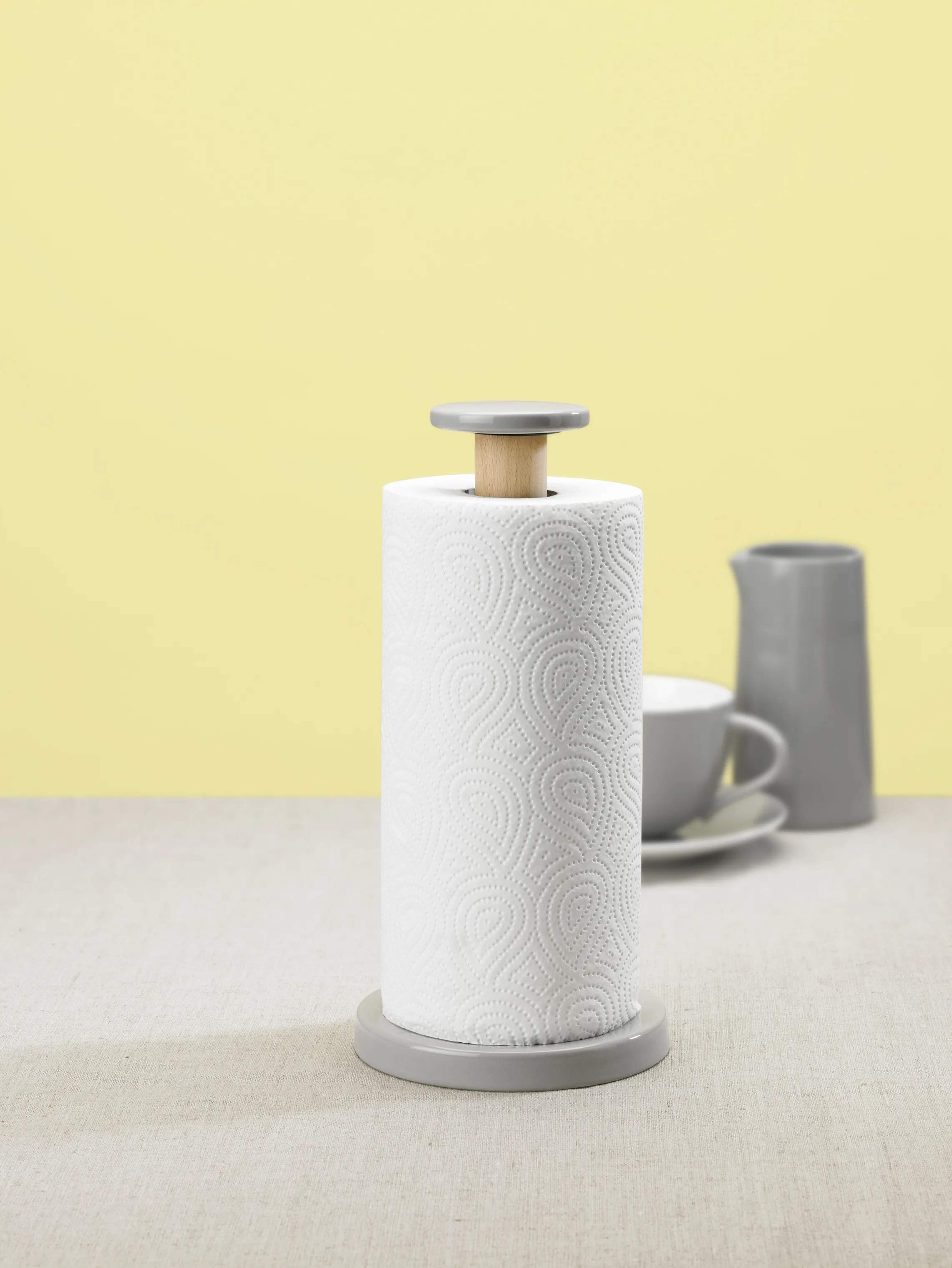 Stelton Køkkenrulleholdere Emma Køkkenrulleholder i grå, 2
